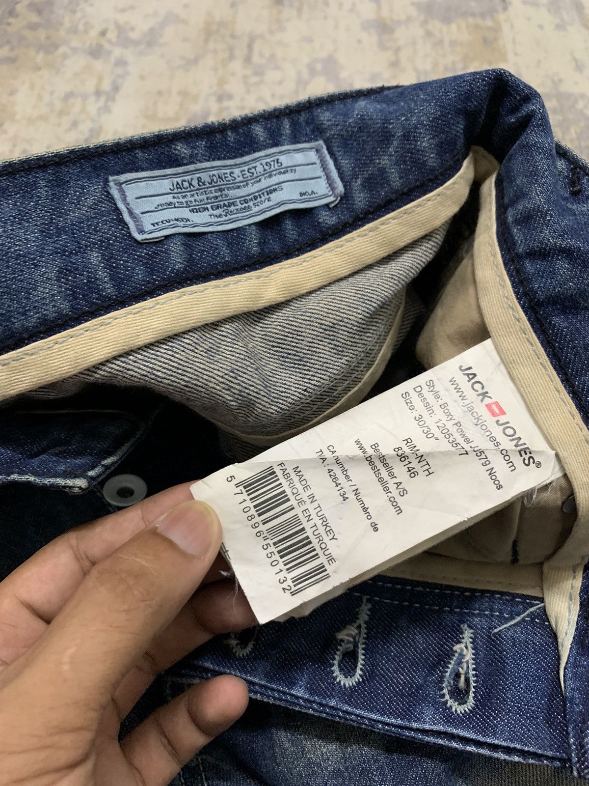 Hysteric Glamour Jack And Jones Whisker Pattern Rusty Jeans 30x31.5 Size US 30 / EU 46 - 15 Thumbnail
