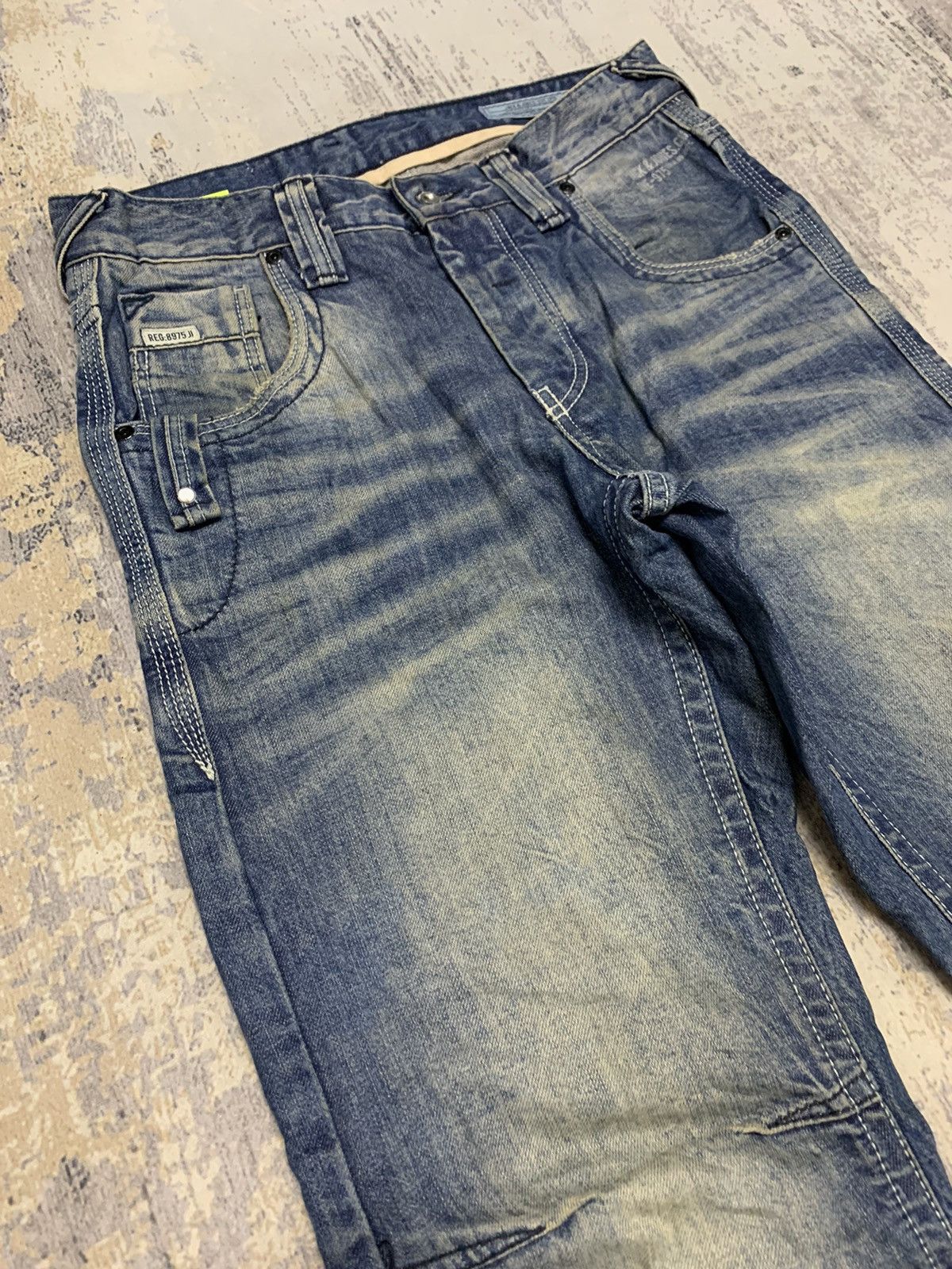 Hysteric Glamour Jack And Jones Whisker Pattern Rusty Jeans 30x31.5 Size US 30 / EU 46 - 4 Thumbnail