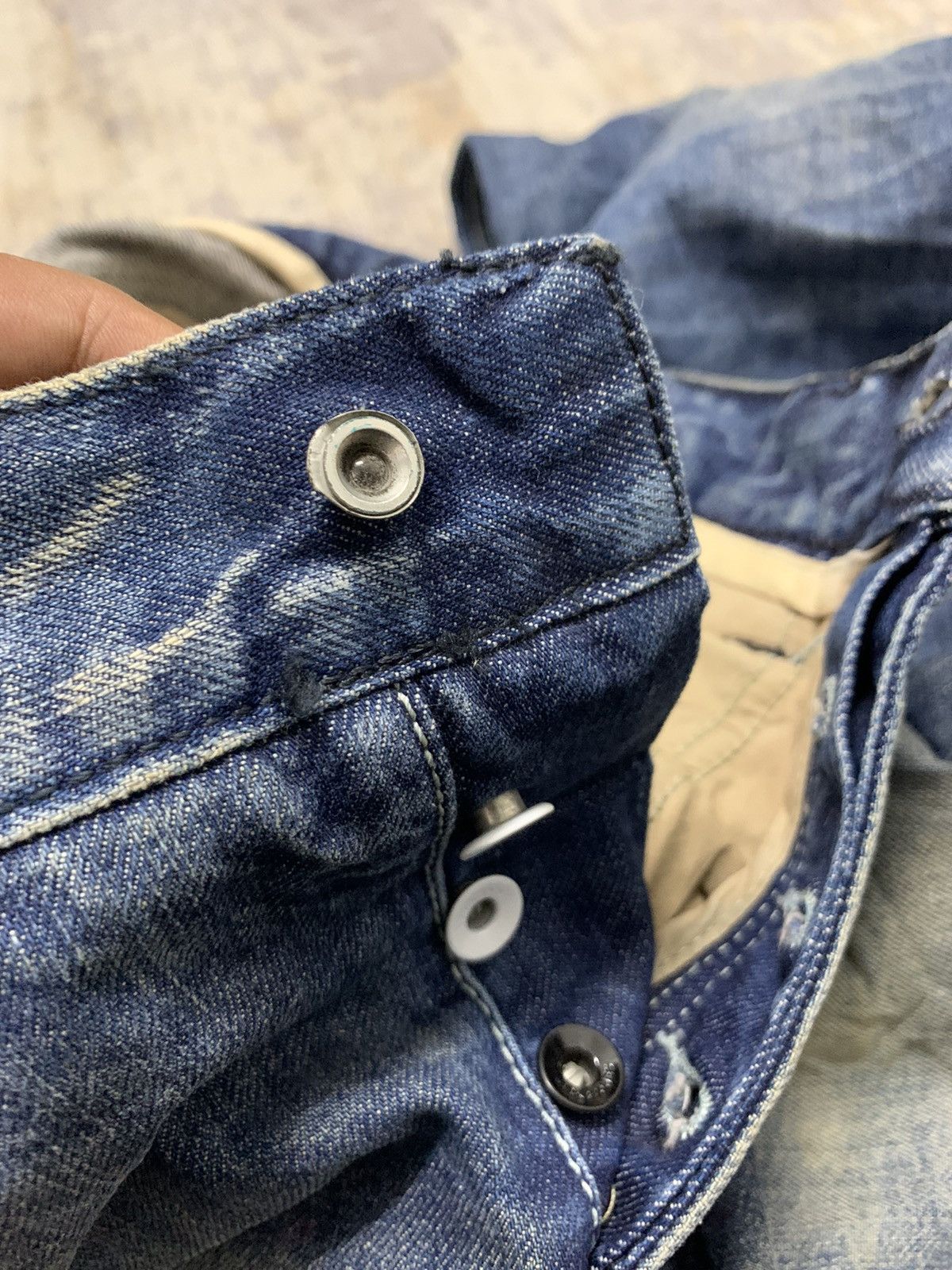 Hysteric Glamour Jack And Jones Whisker Pattern Rusty Jeans 30x31.5 Size US 30 / EU 46 - 13 Thumbnail