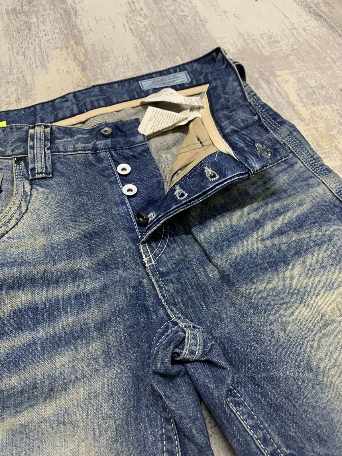 Hysteric Glamour Jack And Jones Whisker Pattern Rusty Jeans 30x31.5 Size US 30 / EU 46 - 6 Thumbnail