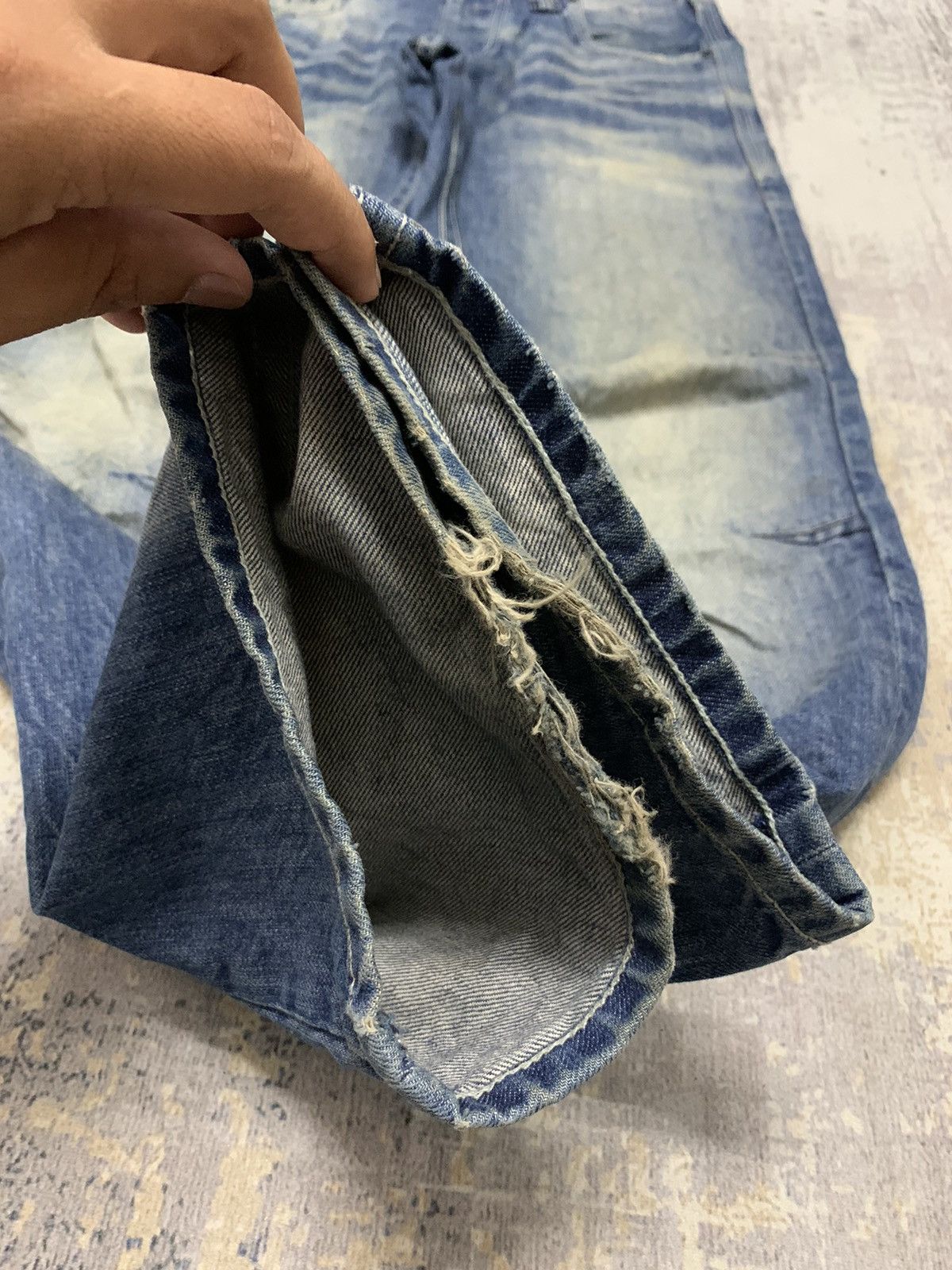 Hysteric Glamour Jack And Jones Whisker Pattern Rusty Jeans 30x31.5 Size US 30 / EU 46 - 7 Thumbnail