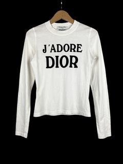 J Adore Dior Long Sleeve T-Shirt  Long sleeve tshirt men, Long