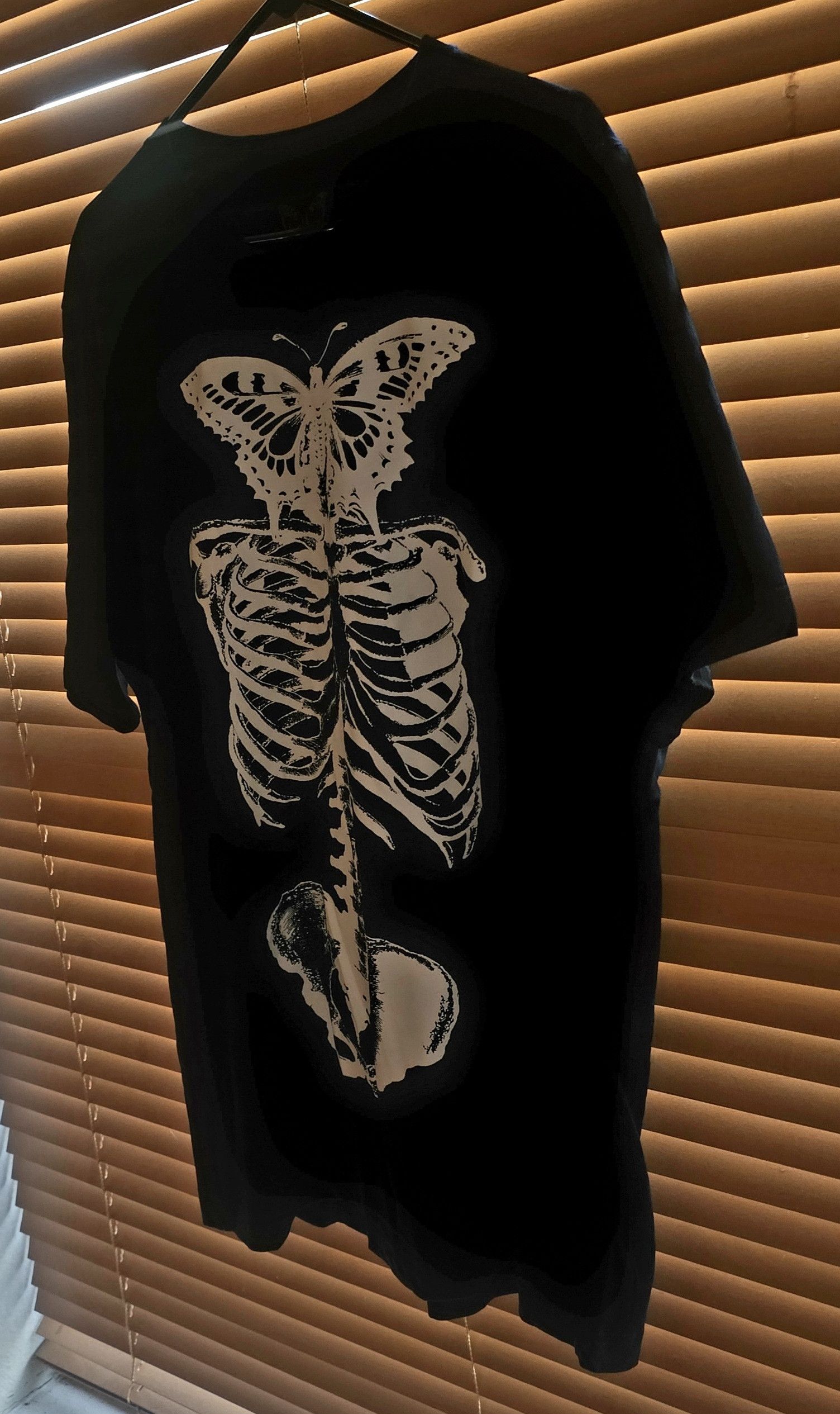 Playboi Carti Playboi Carti AWGE Butterfly Skeleton 2017 Tour Merch Tee Size US XL / EU 56 / 4 - 16 Thumbnail