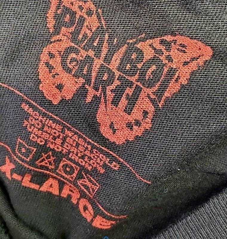 Playboi Carti Playboi Carti AWGE Butterfly Skeleton 2017 Tour Merch Tee Size US XL / EU 56 / 4 - 11 Thumbnail