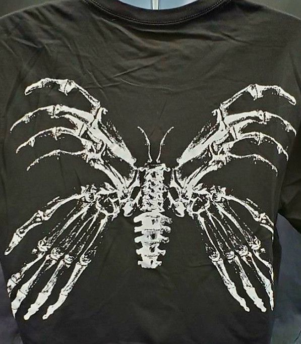 Playboi Carti Playboi Carti AWGE Butterfly Skeleton 2017 Tour Merch Tee Size US XL / EU 56 / 4 - 12 Thumbnail