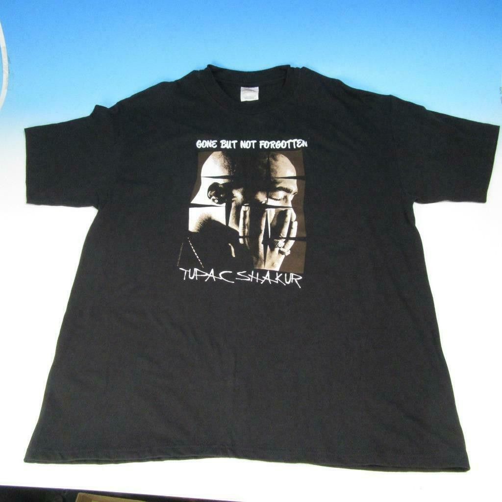 Rap Tees Vintage 1997 Tupac Gone but Never Forgotten T-Shirt Size US XL / EU 56 / 4 - 1 Thumbnail