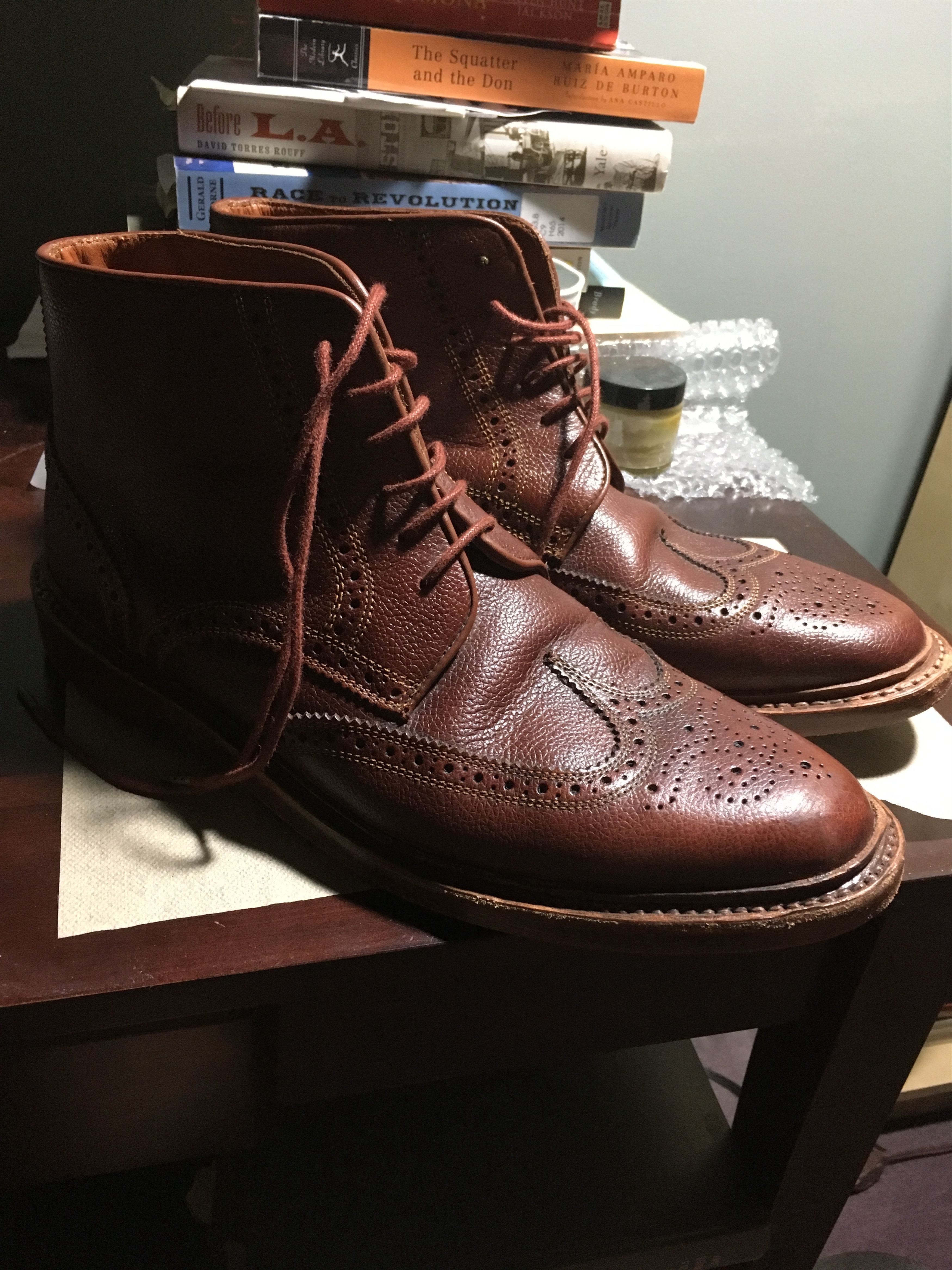 Duckie Brown Brogue Boot
