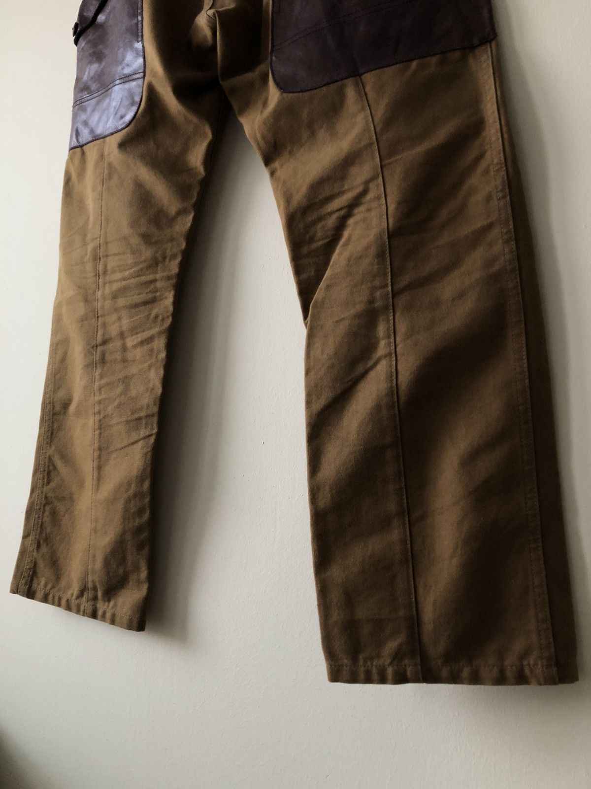 Comme des Garcons Junya Watanabe x Comme des Garçons Man Leather pocket pants Size US 34 / EU 50 - 7 Thumbnail