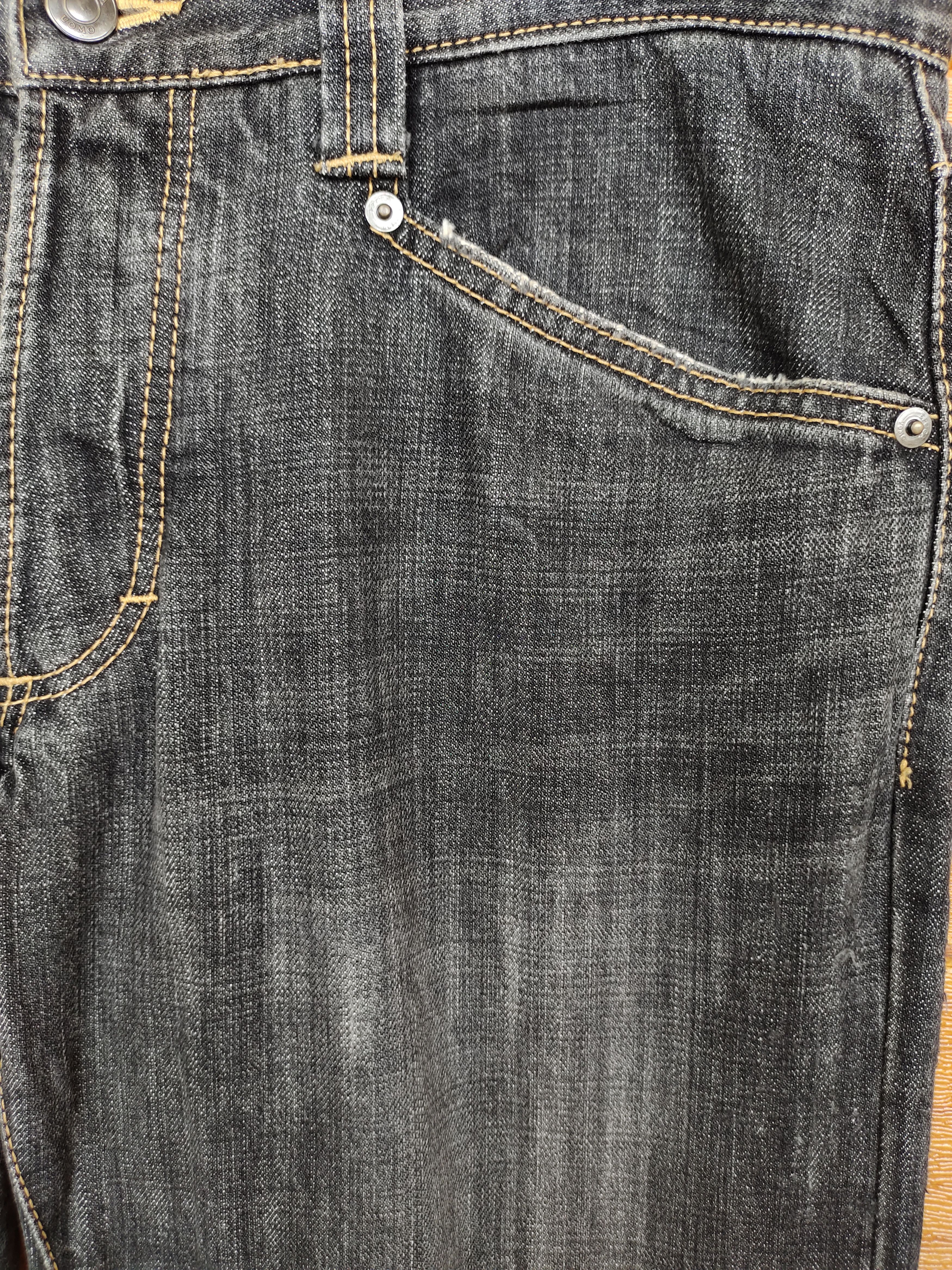 Comme des Garcons × Undercover Flare Jeans EPOCA UOMO Scrape Shred Design Denim Jeans Size US 32 / EU 48 - 4 Thumbnail