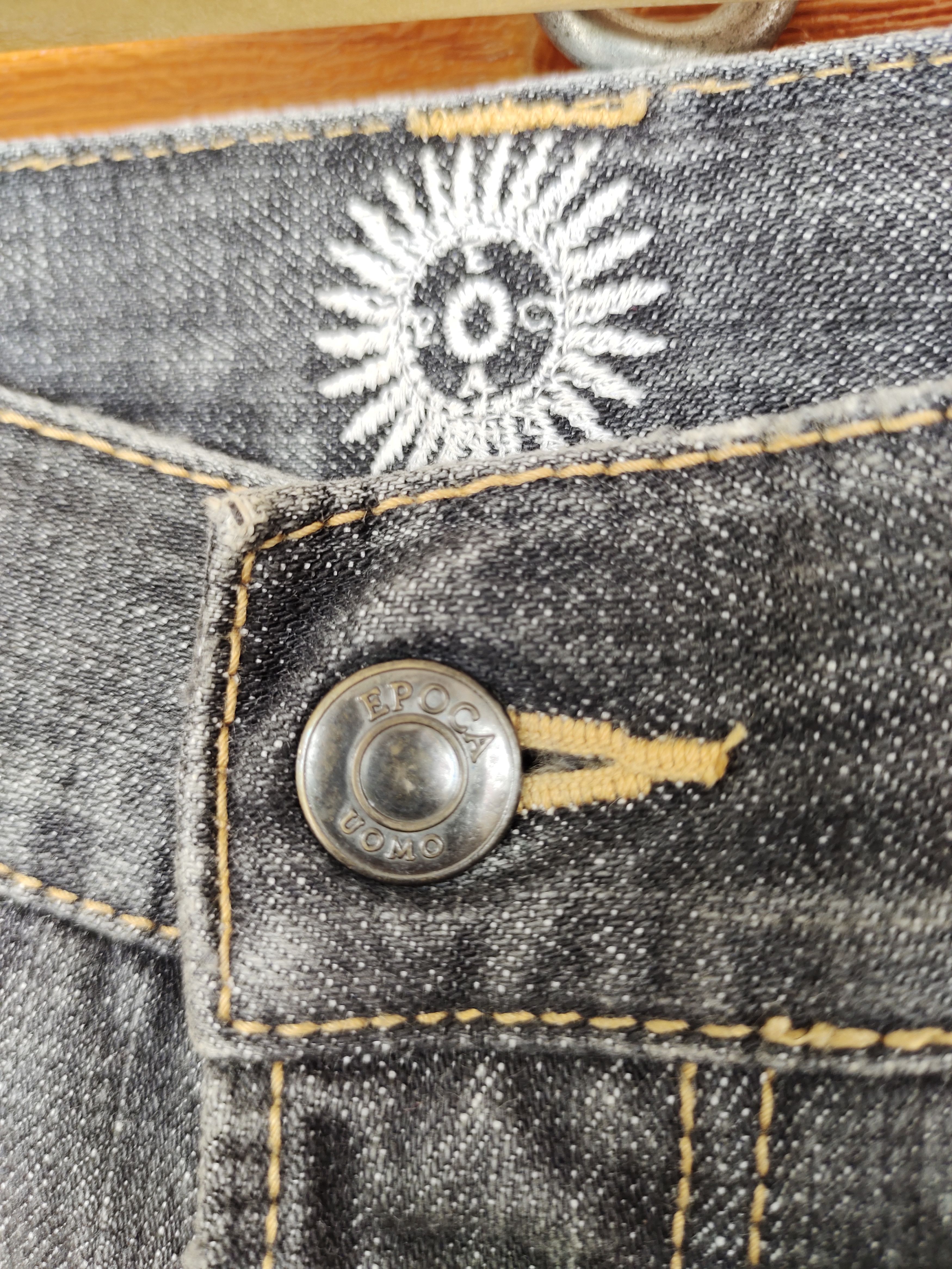 Comme des Garcons × Undercover Flare Jeans EPOCA UOMO Scrape Shred Design Denim Jeans Size US 32 / EU 48 - 23 Thumbnail