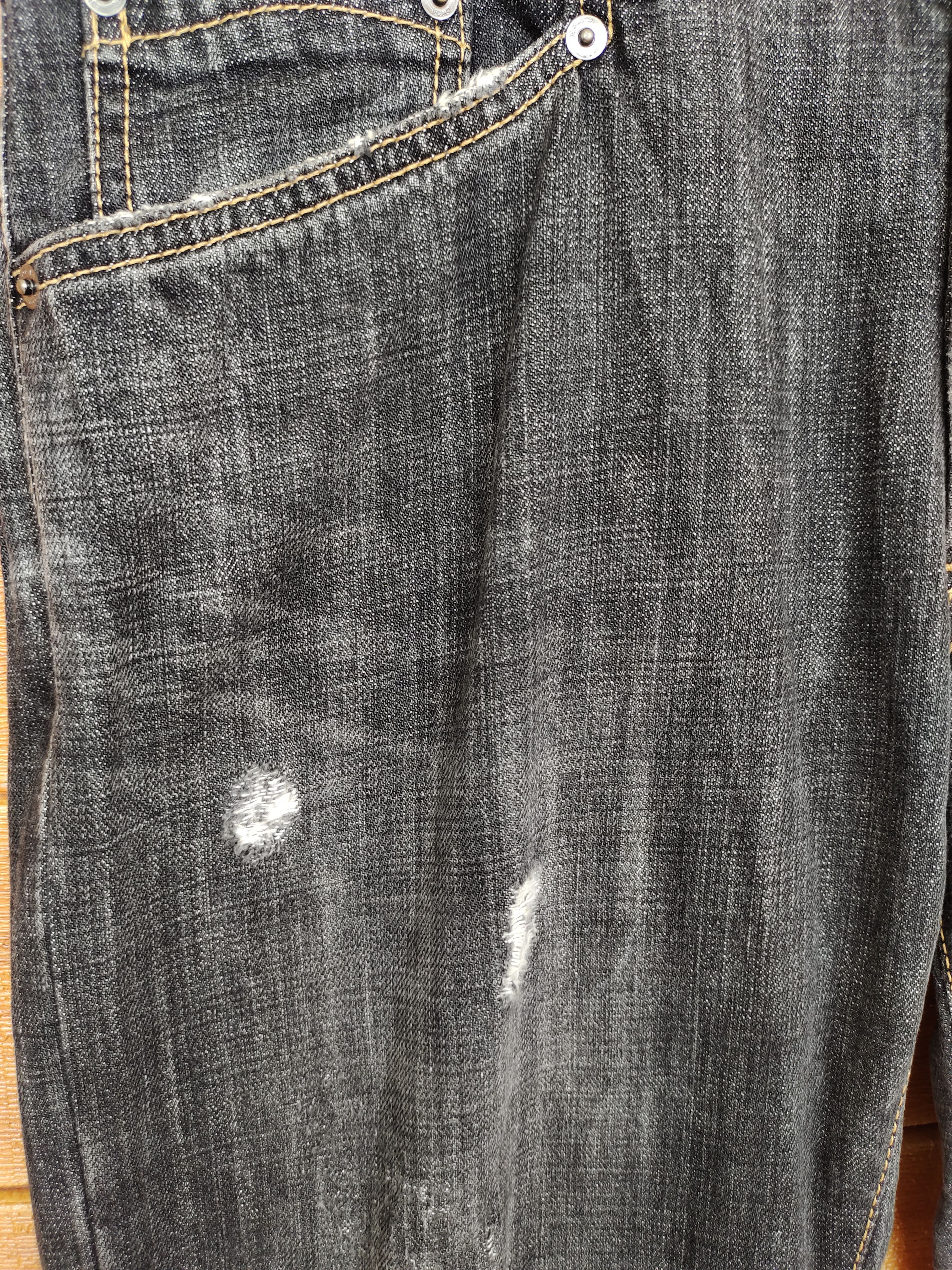 Comme des Garcons × Undercover Flare Jeans EPOCA UOMO Scrape Shred Design Denim Jeans Size US 32 / EU 48 - 5 Thumbnail