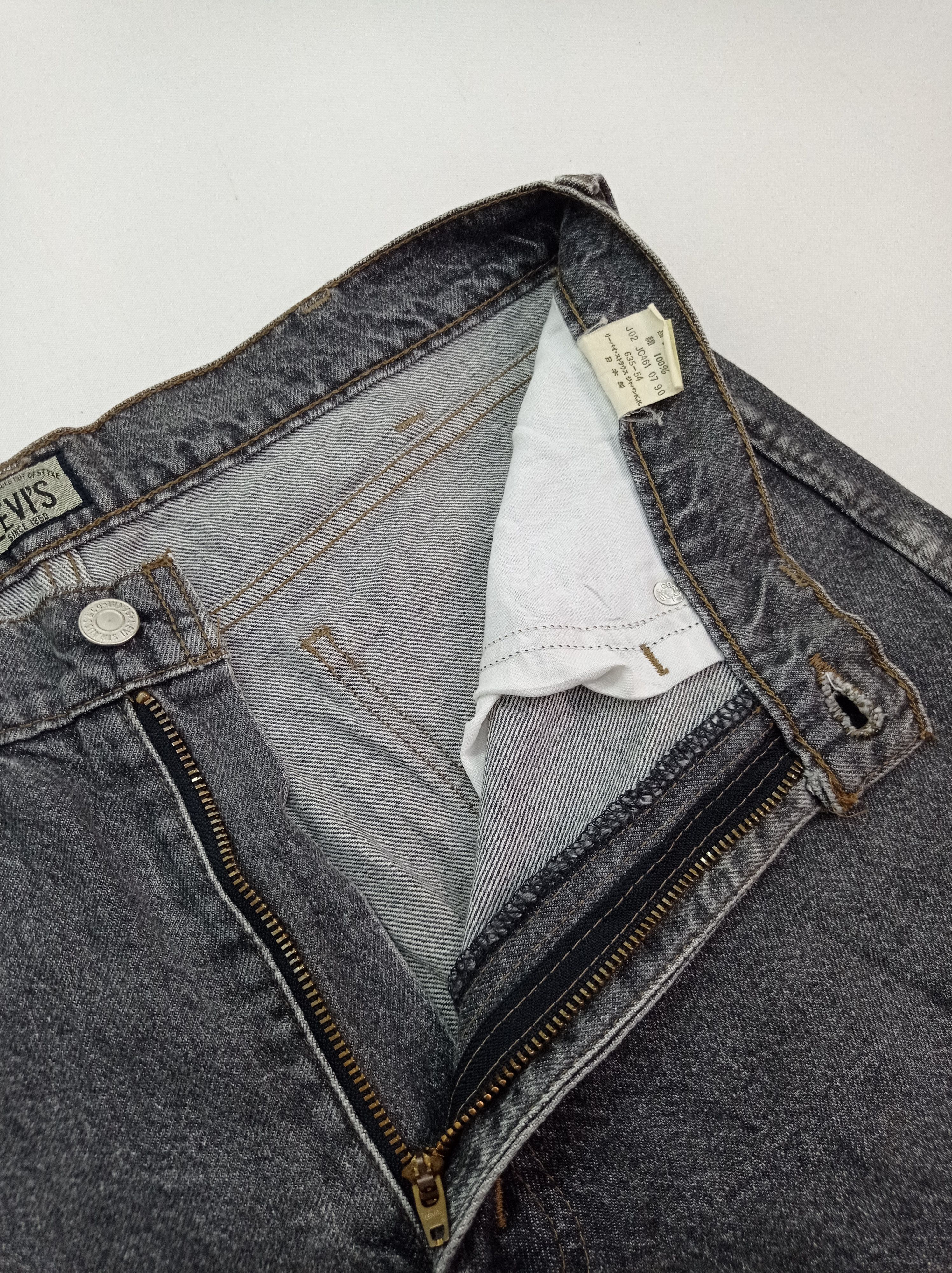 Levi's × Vintage Vintage Levi's Black Denim Pants Size US 32 / EU 48 - 4 Thumbnail