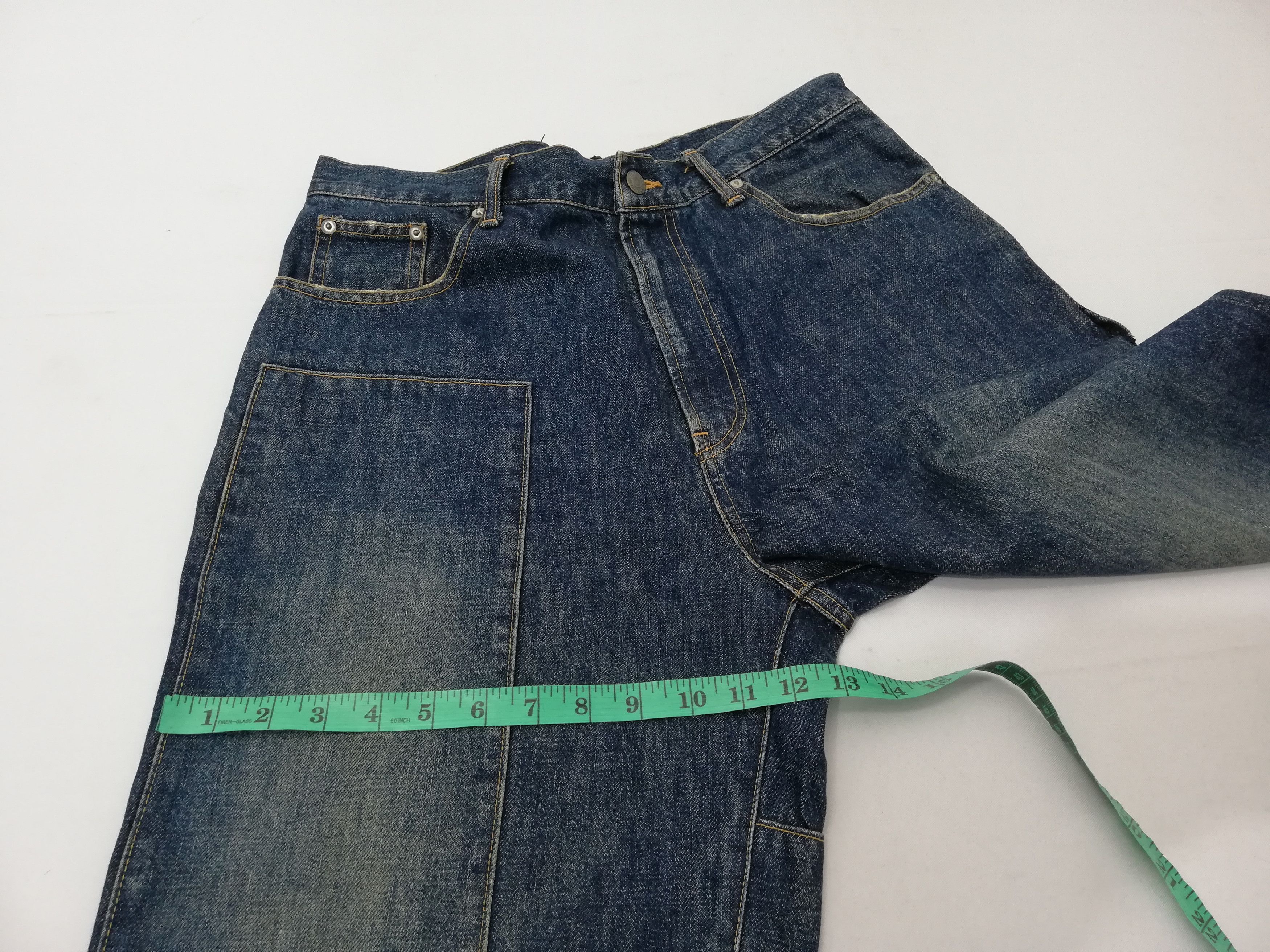 Japanese Brand Sacrifice Denim Jeans Size US 34 / EU 50 - 7 Thumbnail