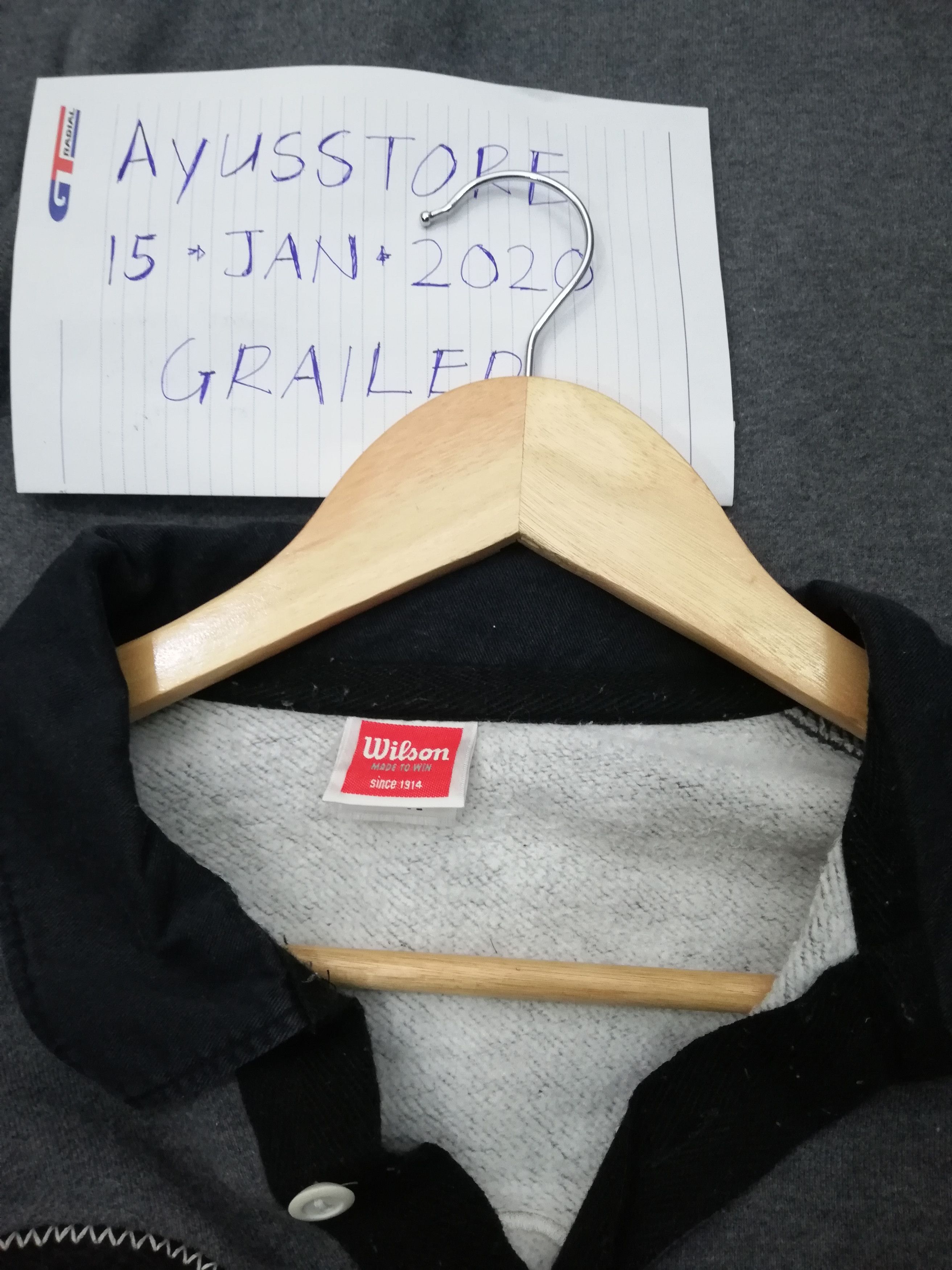 Japanese Brand × Vintage × Wilson Vintage Wilson Embroidered Sweater Size US L / EU 52-54 / 3 - 6 Thumbnail