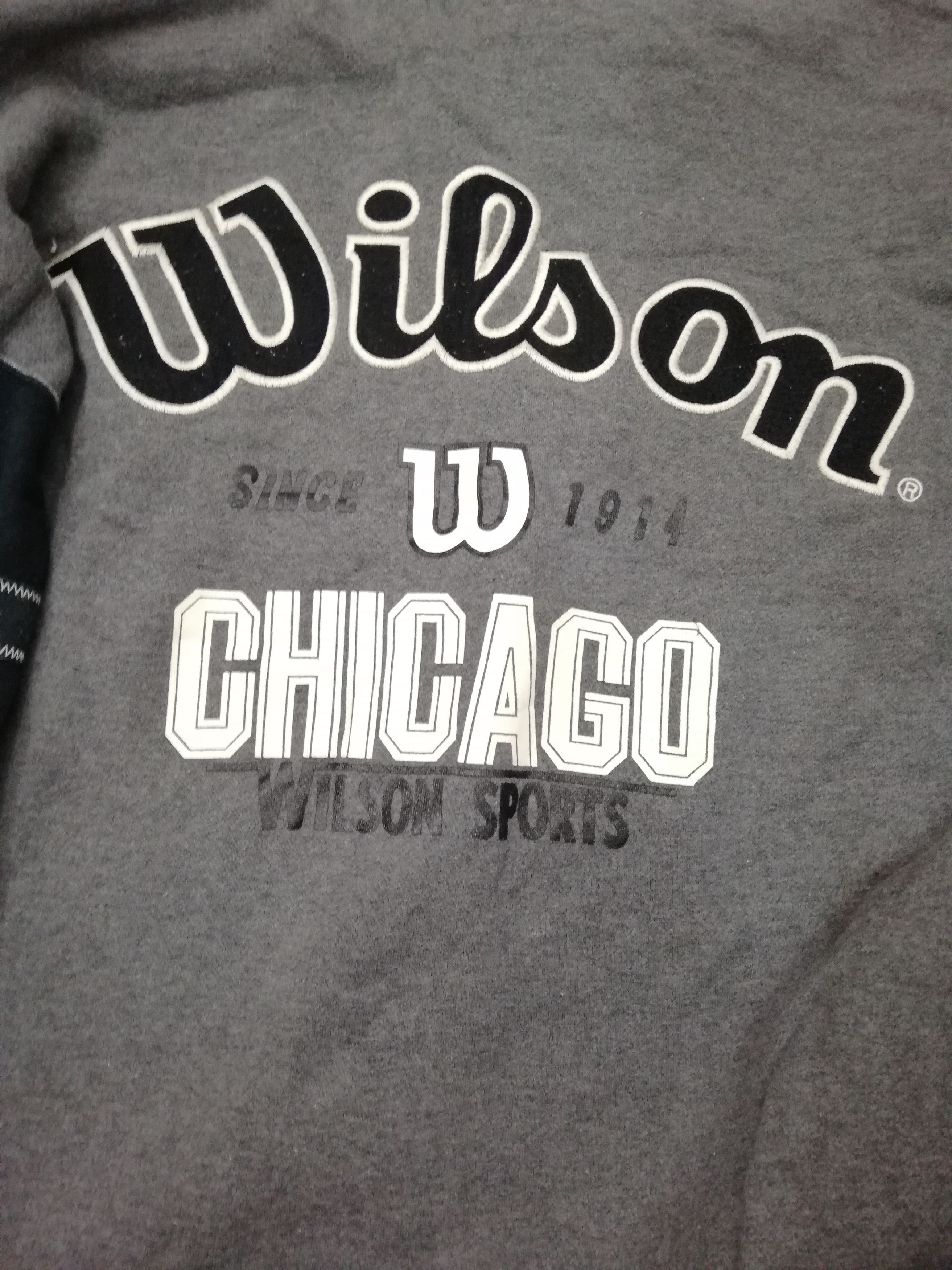 Japanese Brand × Vintage × Wilson Vintage Wilson Embroidered Sweater Size US L / EU 52-54 / 3 - 8 Thumbnail