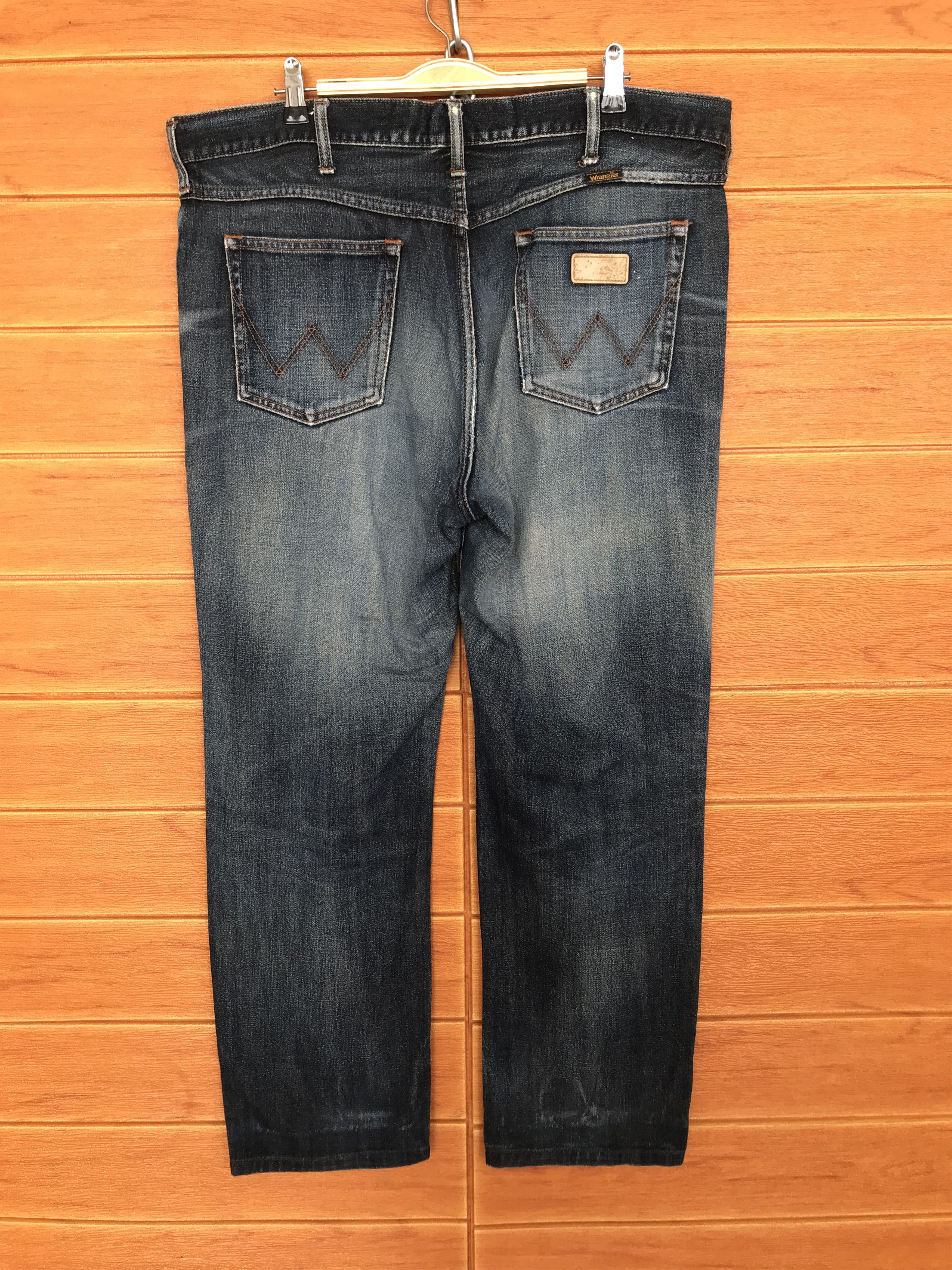 Number (N)ine × Undercover Vintage Wrangler Distressed Denim Jeans Size US 38 / EU 54 - 14 Thumbnail