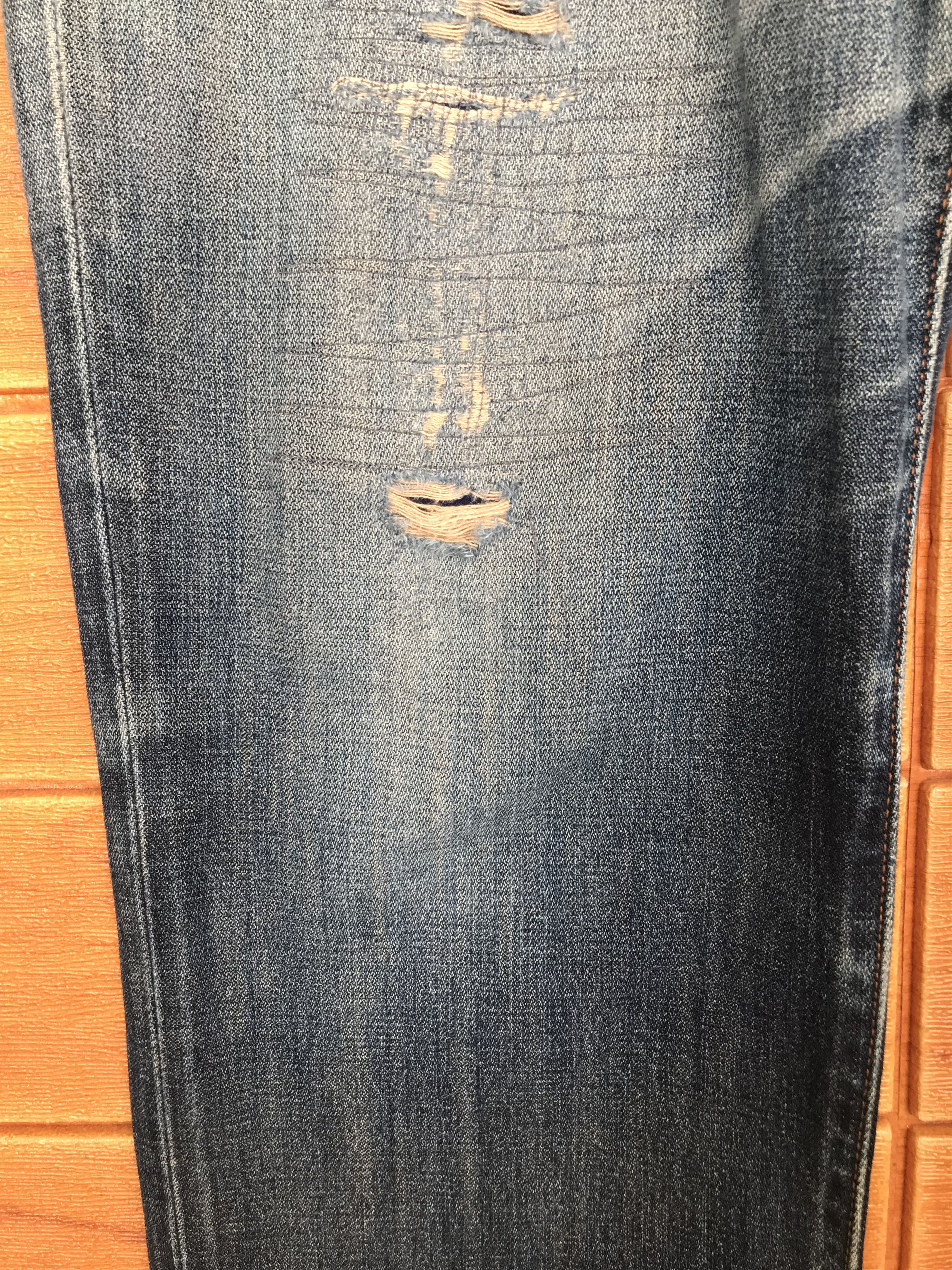 Number (N)ine × Undercover Vintage Wrangler Distressed Denim Jeans Size US 38 / EU 54 - 8 Thumbnail