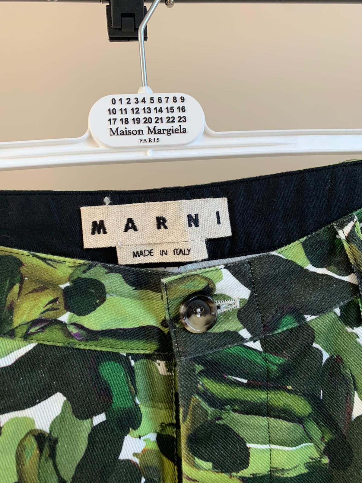 Marni Printed Cargo Pants in Green Size US 30 / EU 46 - 7 Thumbnail