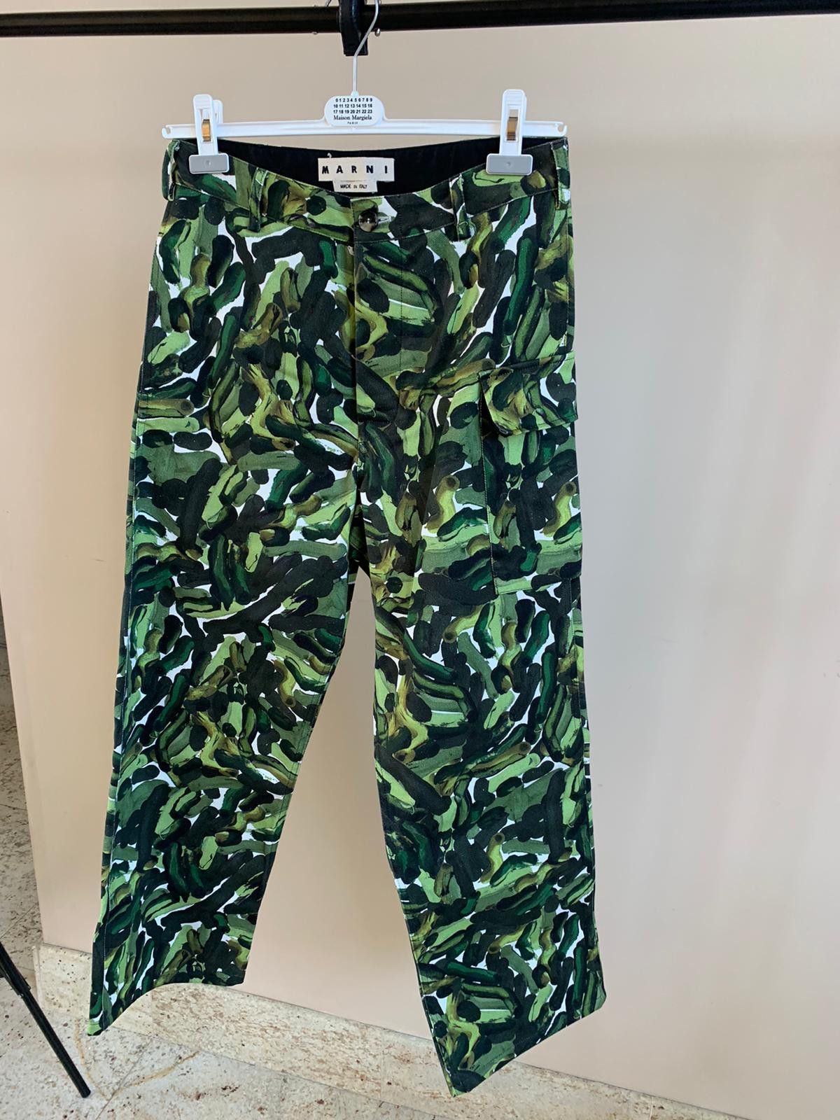 Marni Printed Cargo Pants in Green Size US 30 / EU 46 - 9 Thumbnail