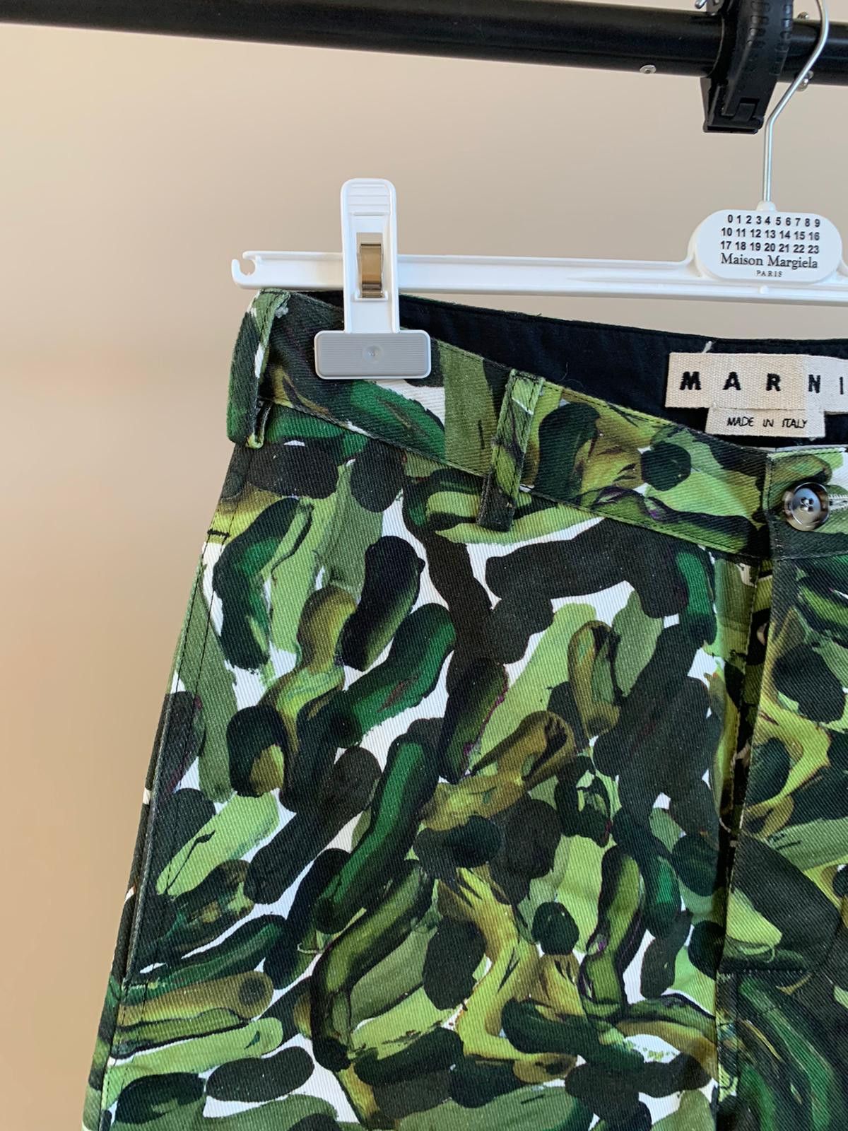 Marni Printed Cargo Pants in Green Size US 30 / EU 46 - 5 Thumbnail