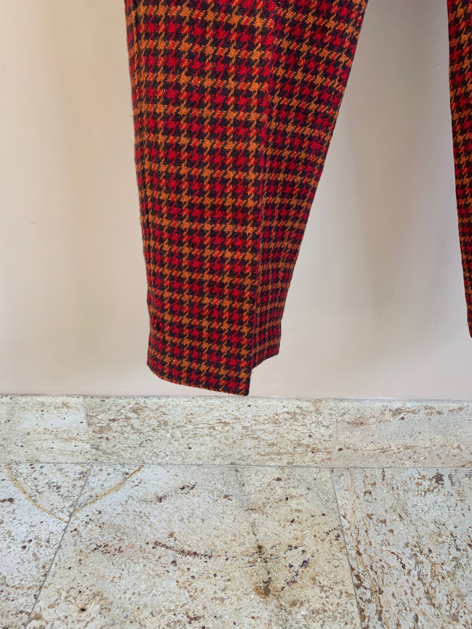 Marni Houndstooth Wool Pants Size US 30 / EU 46 - 5 Thumbnail