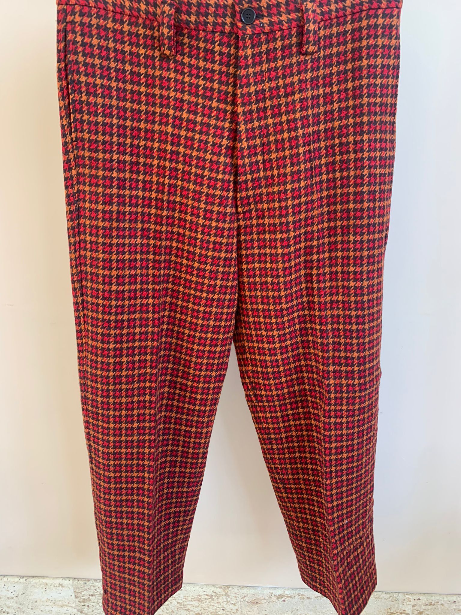 Marni Houndstooth Wool Pants Size US 30 / EU 46 - 4 Thumbnail