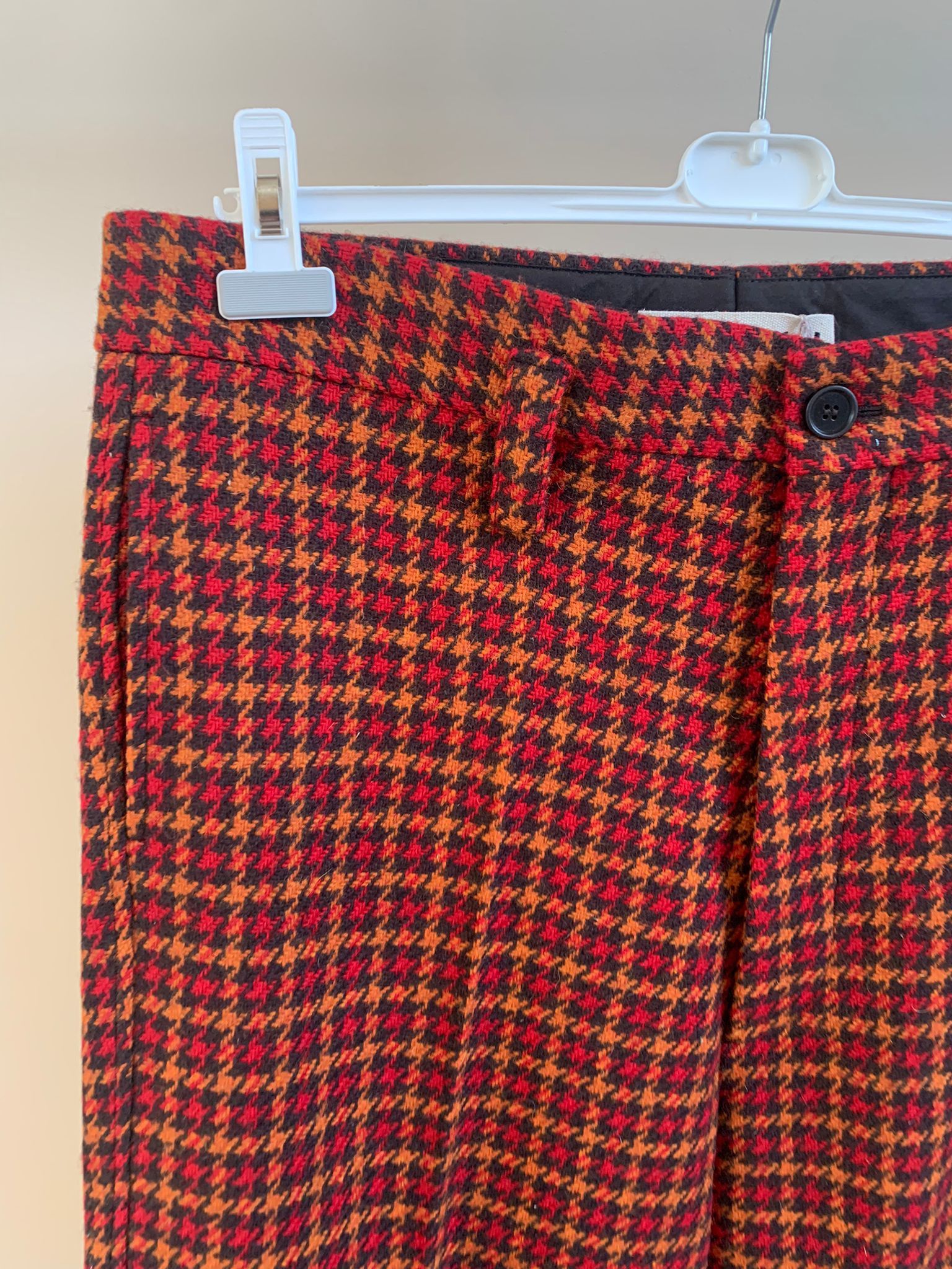 Marni Houndstooth Wool Pants Size US 30 / EU 46 - 6 Thumbnail