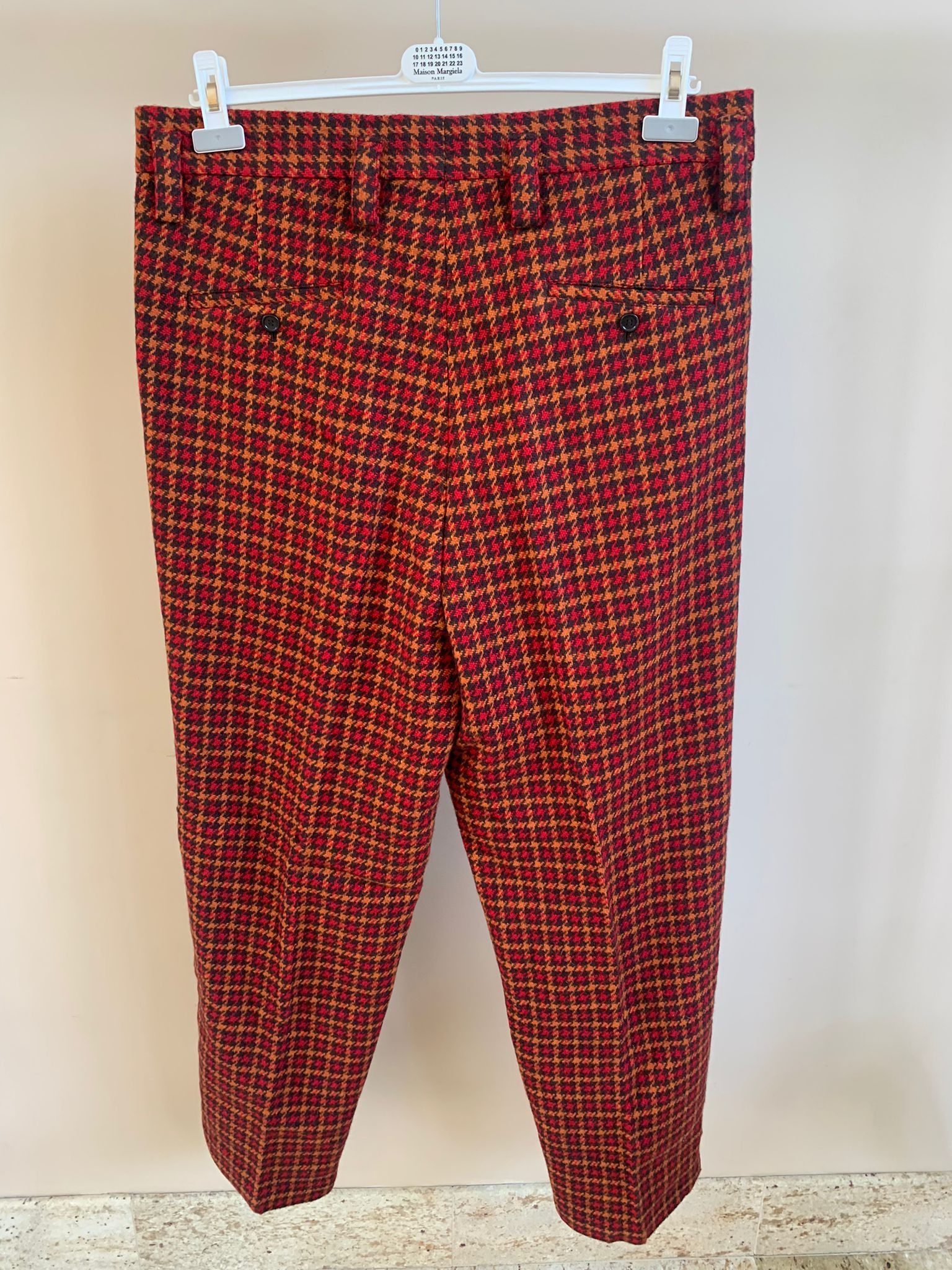 Marni Houndstooth Wool Pants Size US 30 / EU 46 - 10 Thumbnail