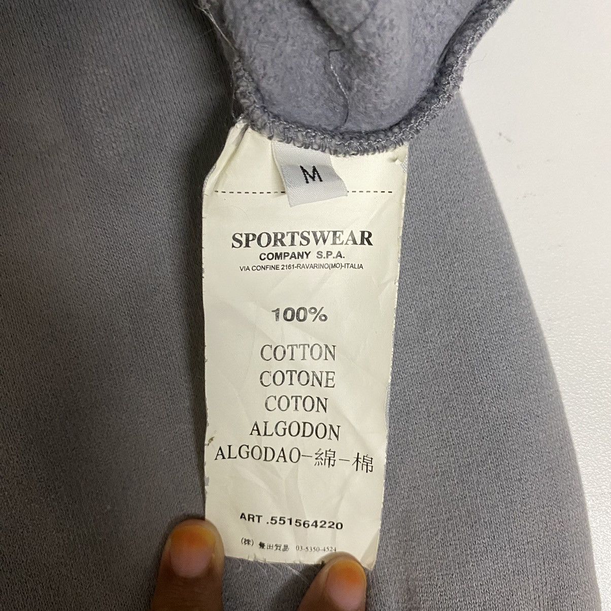 Stone Island 90s Stone Island Small Logo Sweater Size M Size US M / EU 48-50 / 2 - 9 Thumbnail