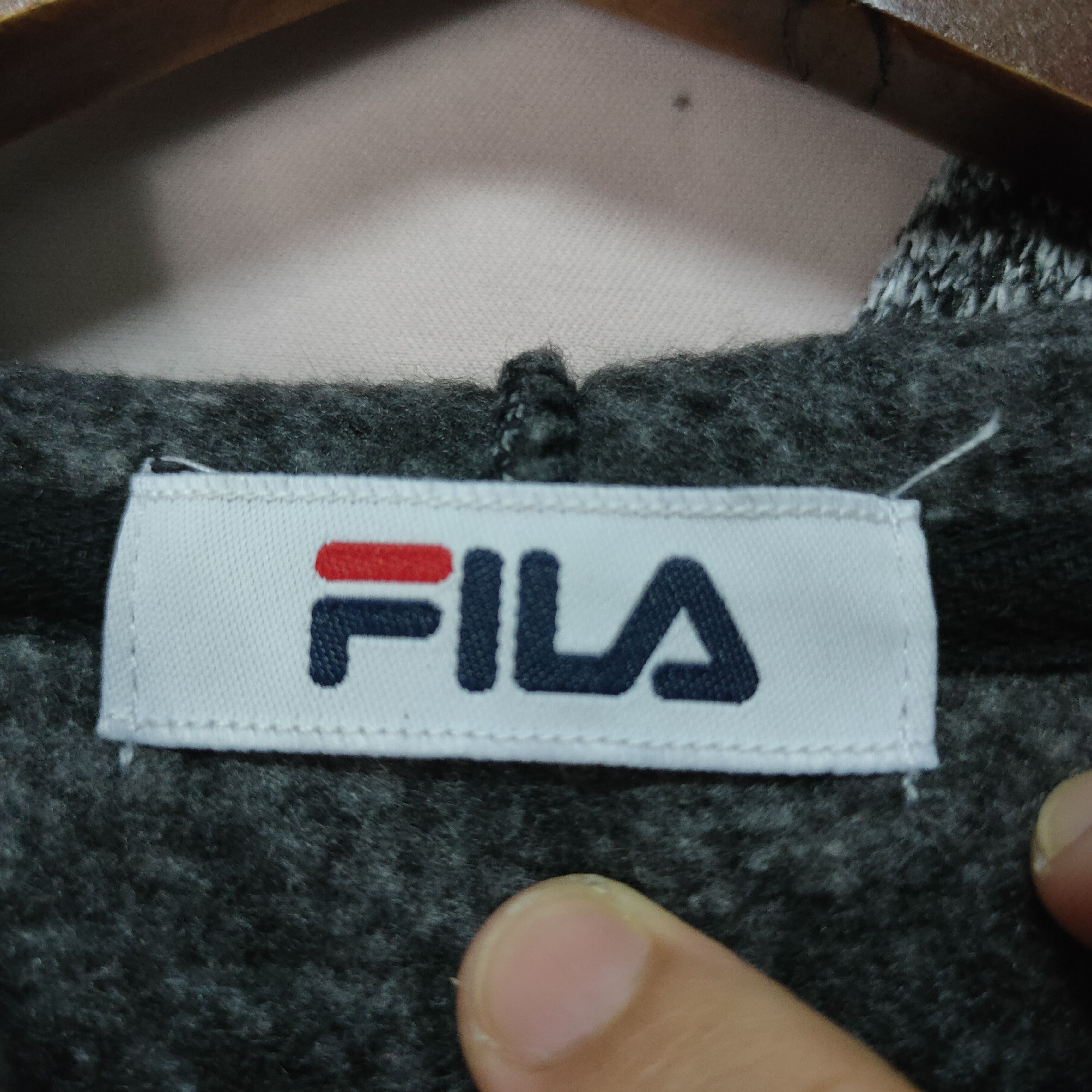 Fila Vintage Fila Acid Rain Hoodie Zipper Long Jacket Size US M / EU 48-50 / 2 - 7 Thumbnail