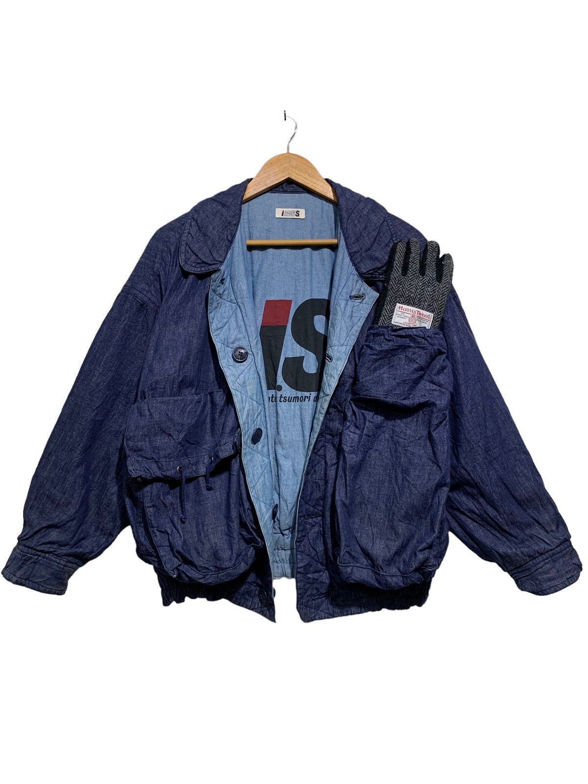 80s archive i.s.issey miyake bomber jkt