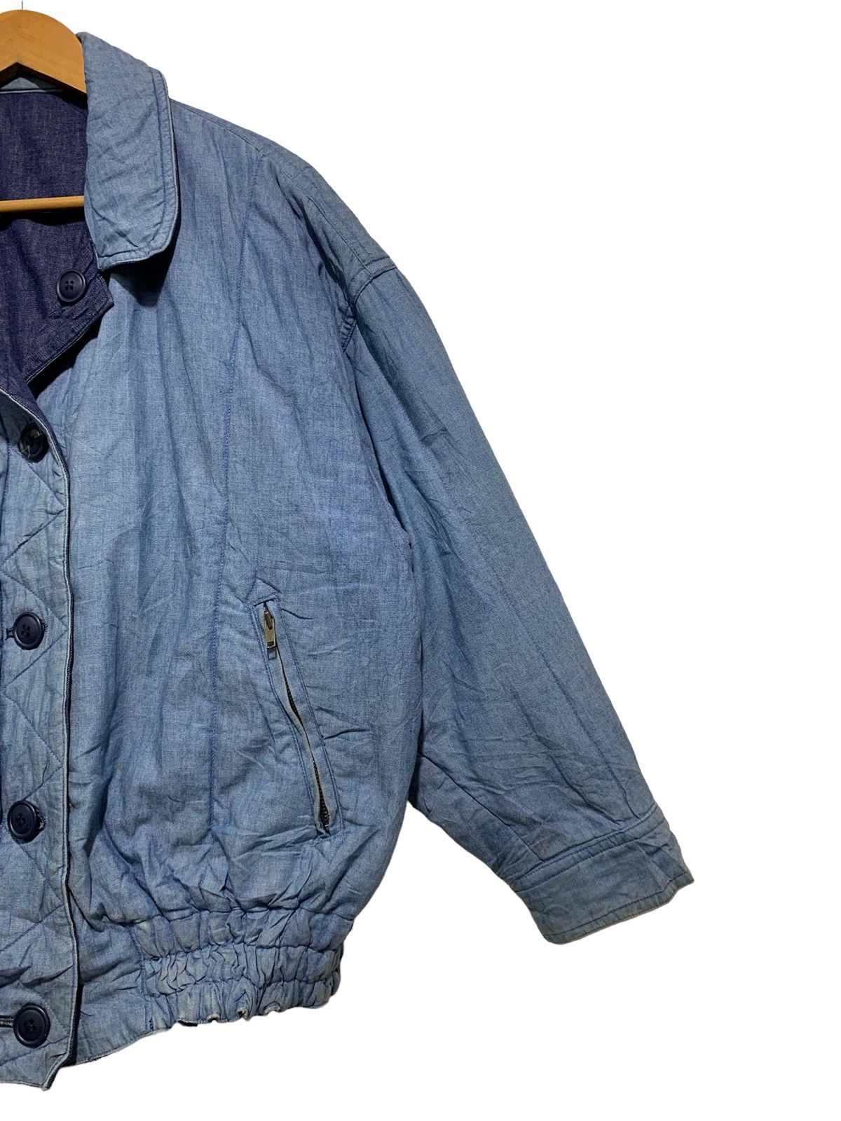 Issey Miyake 🔥ARCHIVES VTG 80S I.S ISSEY MIYAKE BOMBER JACKET REVERSIBLE Size US M / EU 48-50 / 2 - 12 Thumbnail
