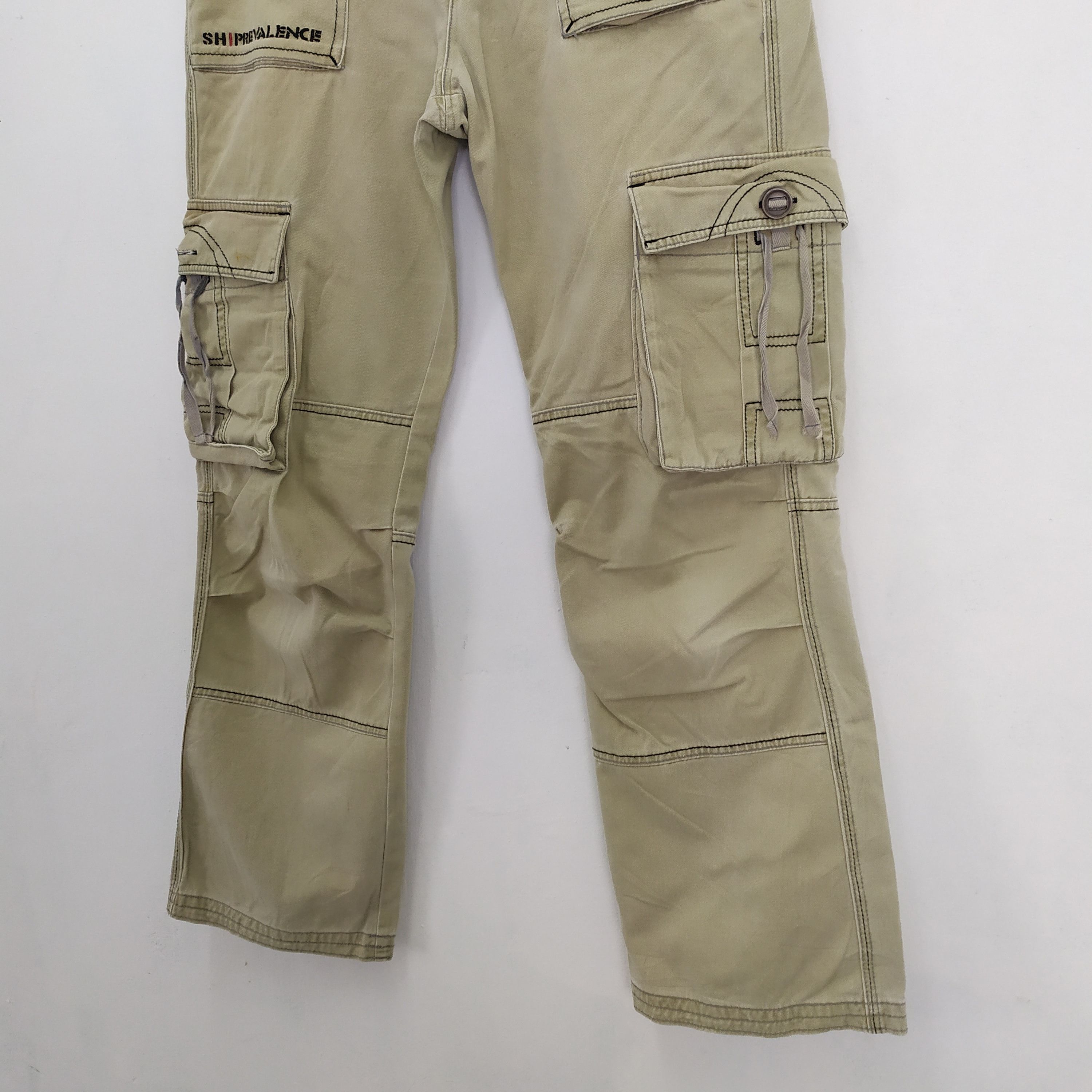 Japanese Brand SHIPREVALENCE CARGO PANTS MULTIPOCKET TACTICAL PANTS Size US 29 - 6 Thumbnail