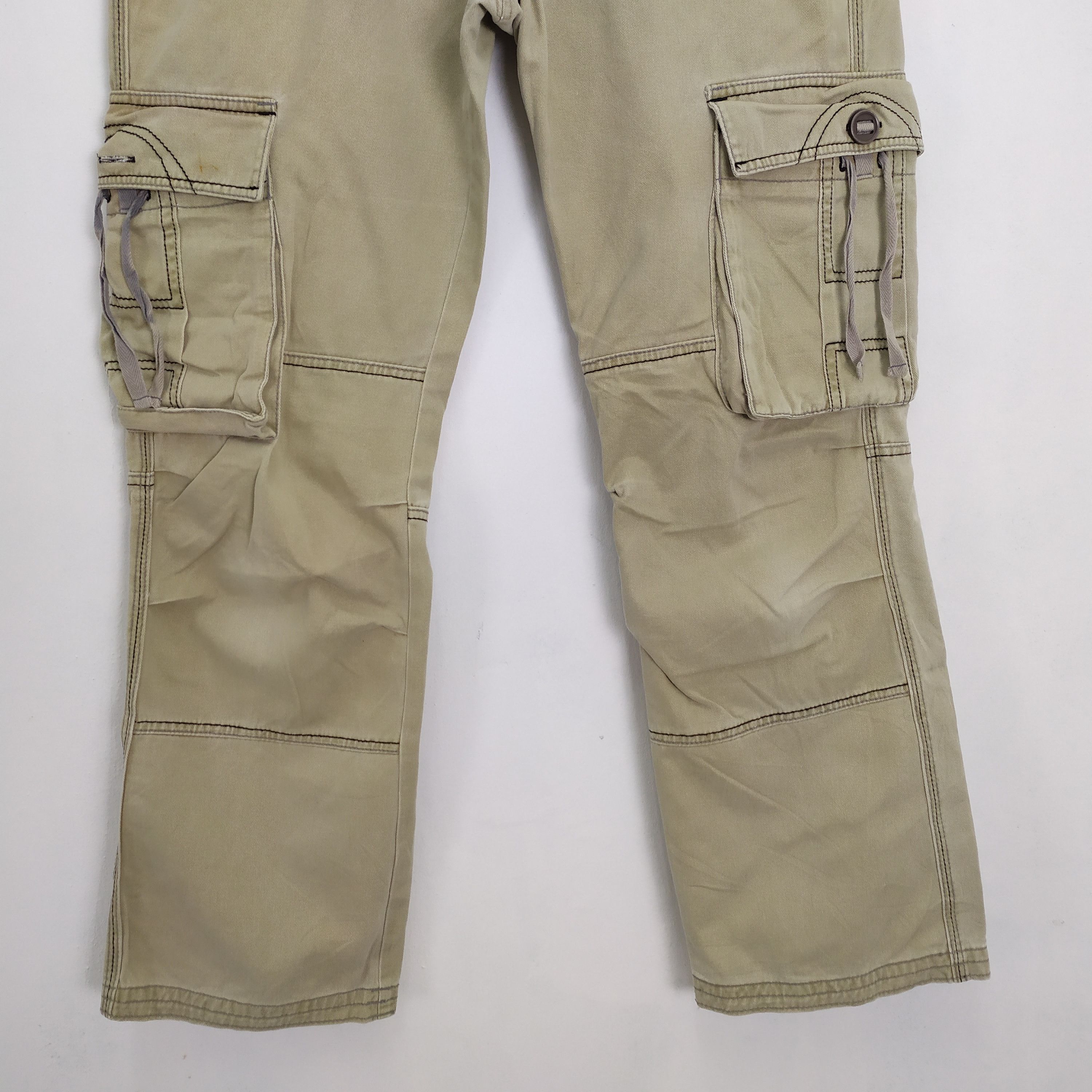 Japanese Brand SHIPREVALENCE CARGO PANTS MULTIPOCKET TACTICAL PANTS Size US 29 - 5 Thumbnail