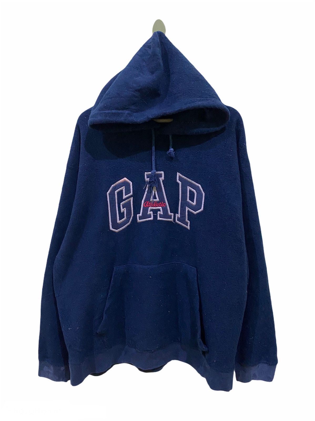 image of Gk94 Gap Athletic Fleece Hoodies in Dark Blue, Men's (Size Large)