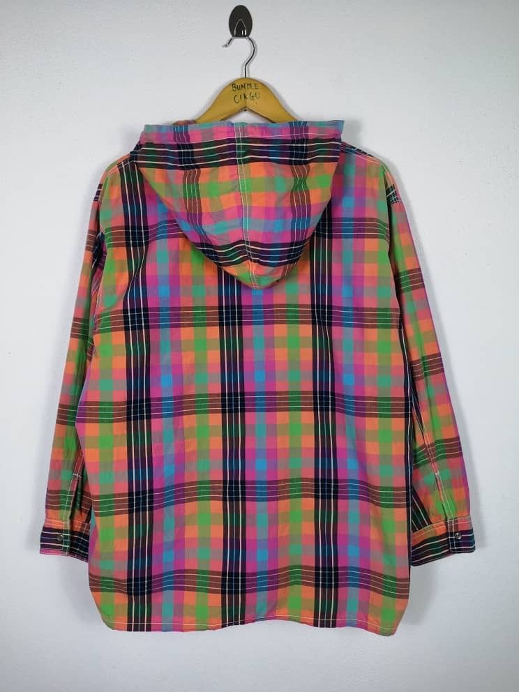 Japanese Brand Jean Nassaus Flannel-Hoodies Design Jacket Size US L / EU 52-54 / 3 - 2 Thumbnail