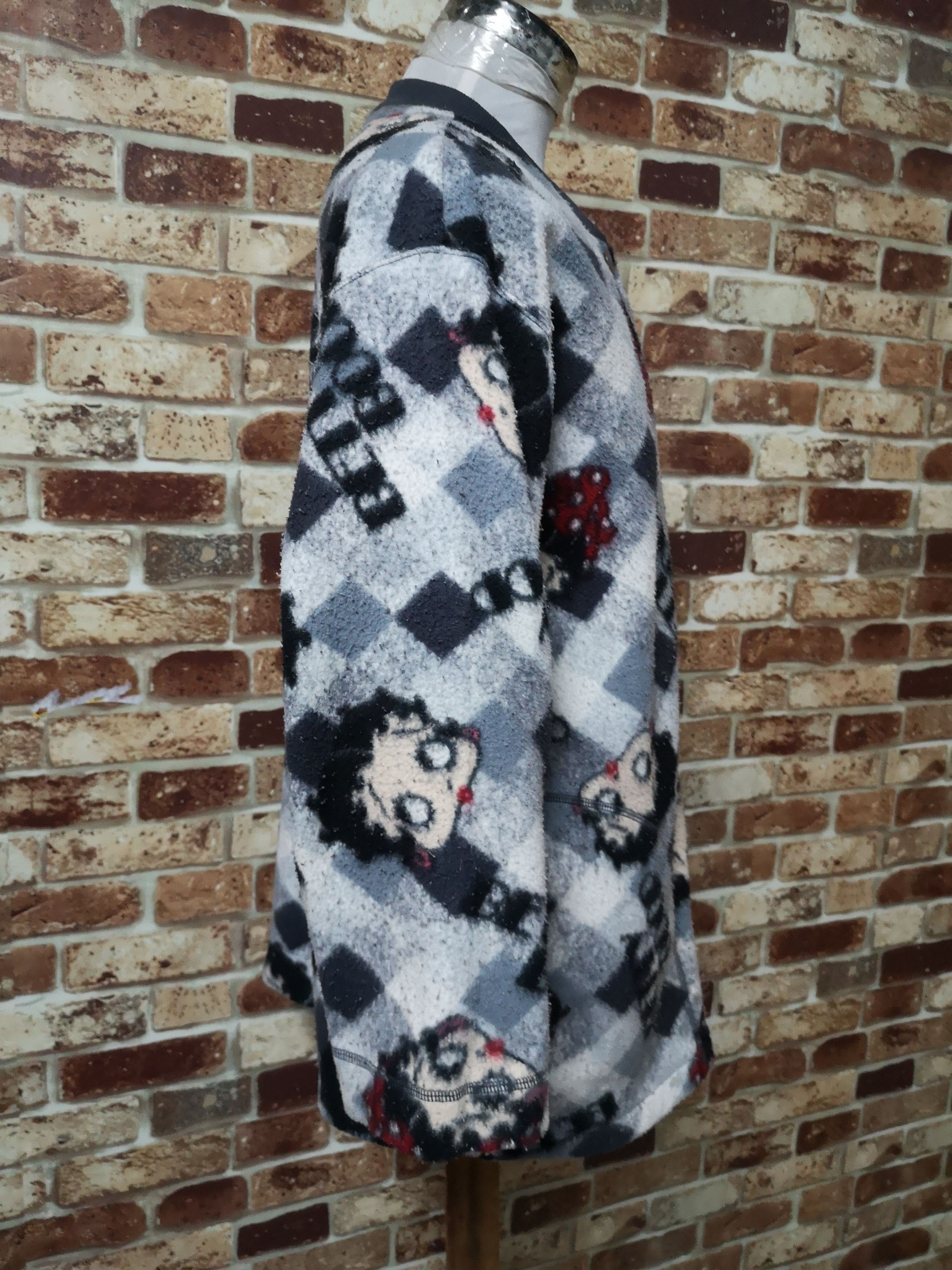 Cartoon Network × Vintage 🔥Vintage Betty Boop Full Print Button Jacket Size US L / EU 52-54 / 3 - 5 Thumbnail
