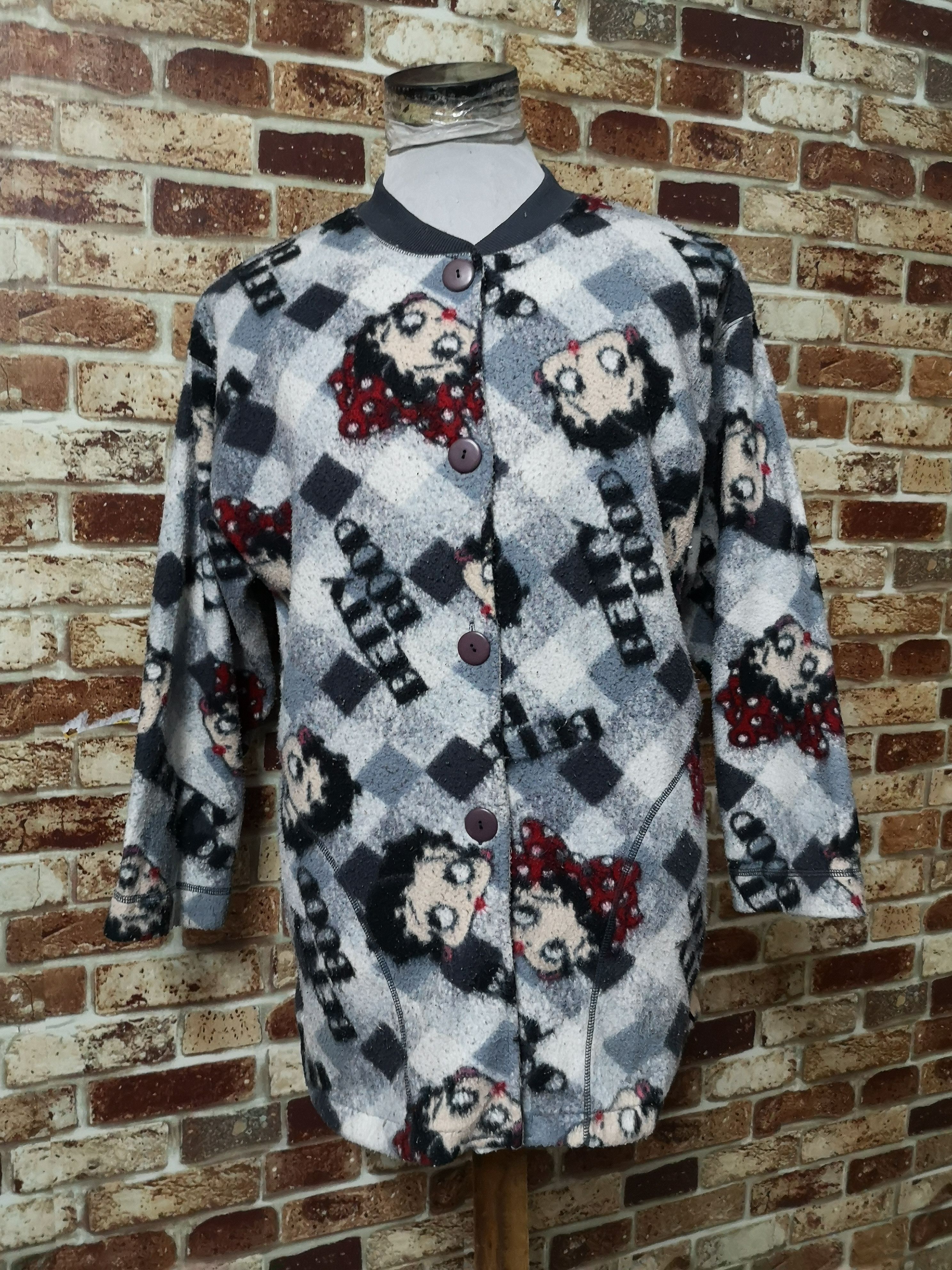 Cartoon Network × Vintage 🔥Vintage Betty Boop Full Print Button Jacket Size US L / EU 52-54 / 3 - 1 Thumbnail