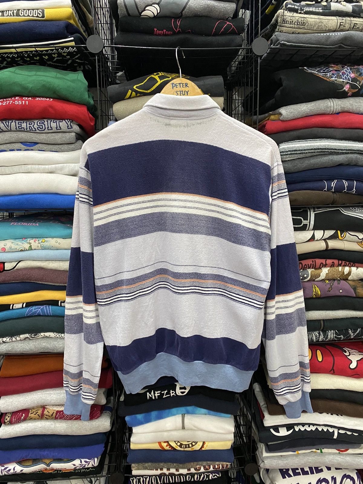 Vintage GK166 VINTAGE CAMPUS MADE USA COLLAR SWEATSHIRT Size US L / EU 52-54 / 3 - 2 Thumbnail