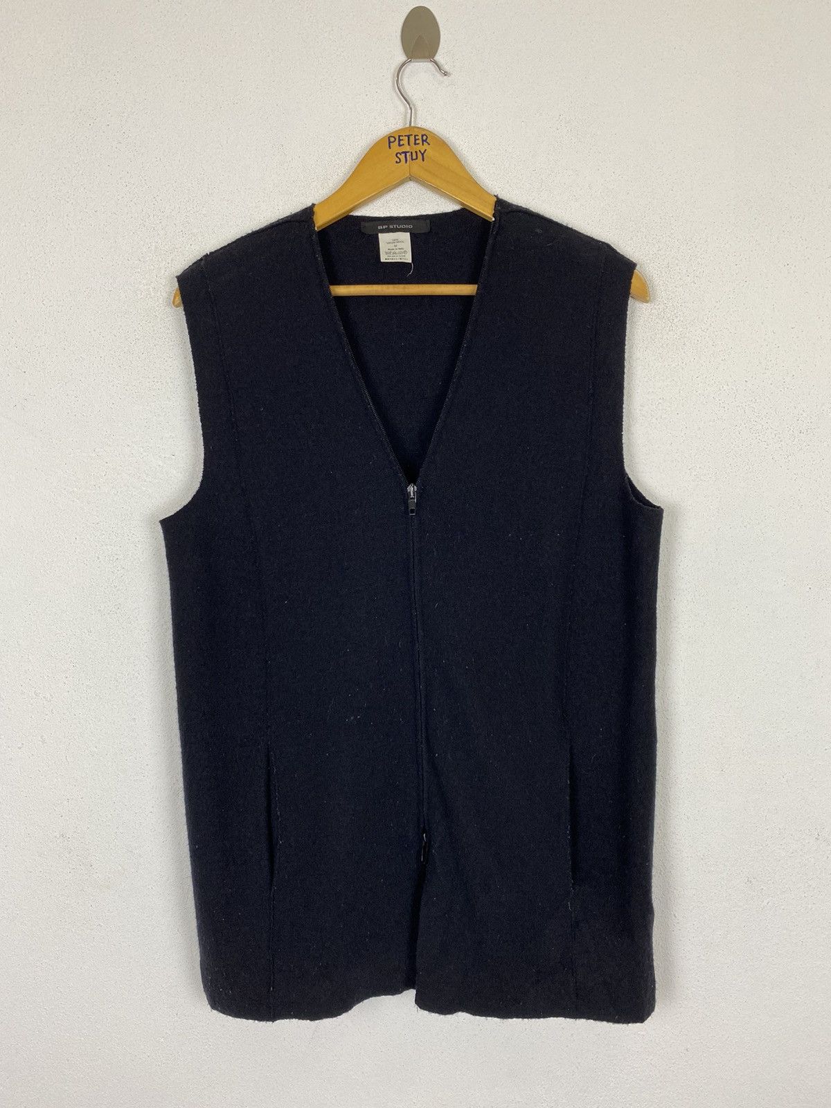 Other BP STUDIO MADE ITALY ZIPPER VEST GOOD STYLE Size US M / EU 48-50 / 2 - 2 Thumbnail