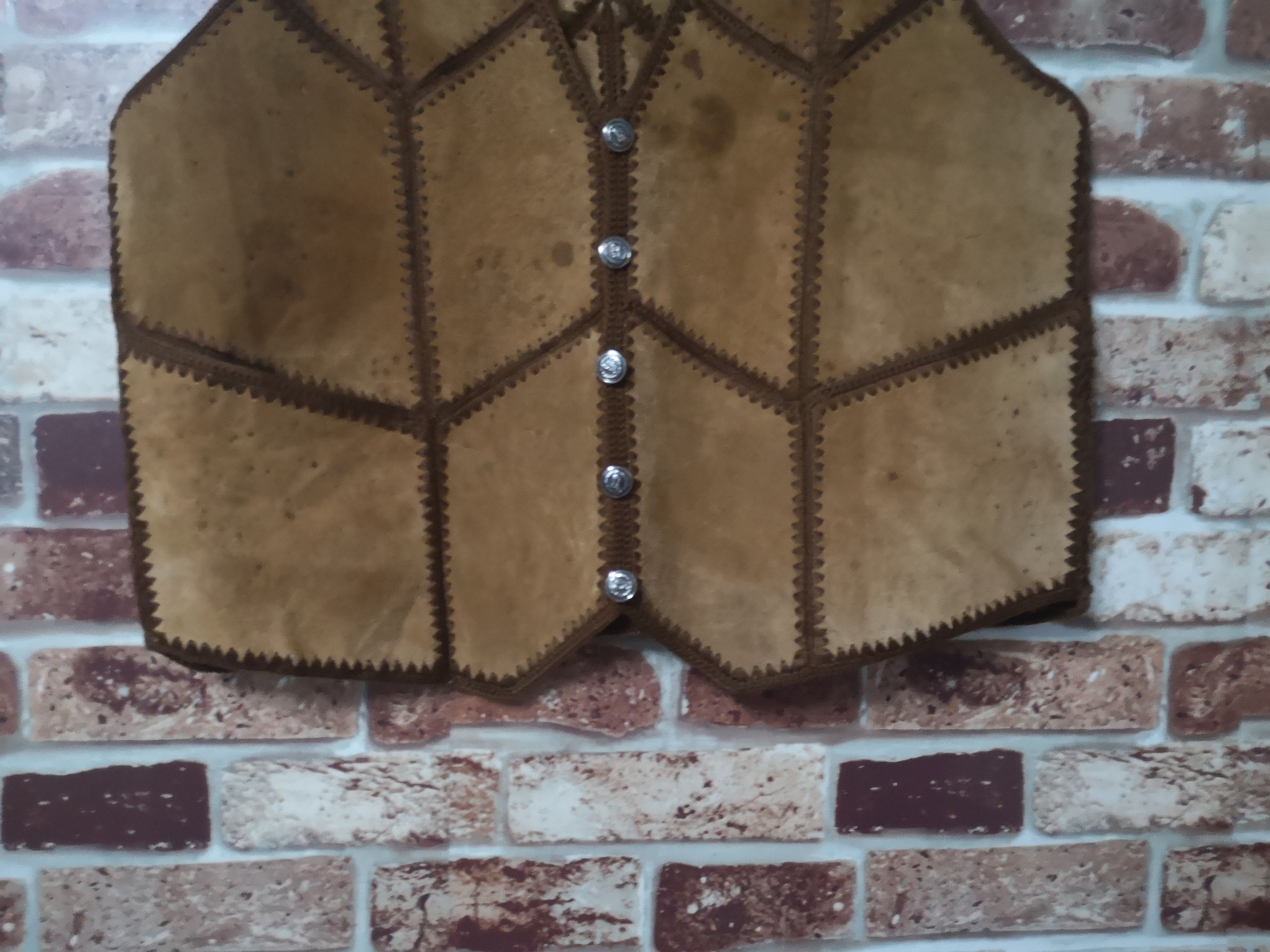 Japanese Brand × Leather VEST LEATHER NICE DESIGN Size US M / EU 48-50 / 2 - 4 Thumbnail