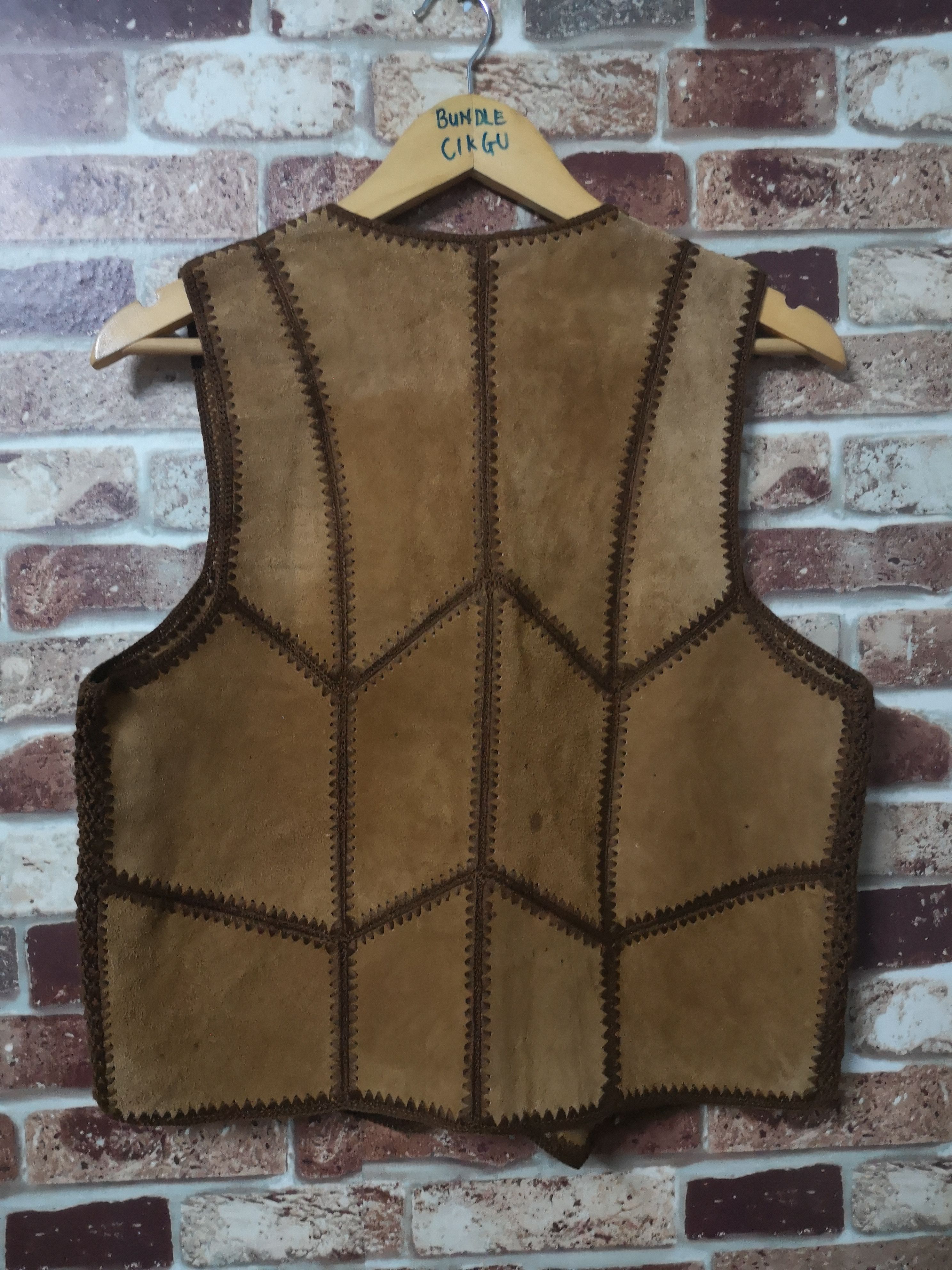 Japanese Brand × Leather VEST LEATHER NICE DESIGN Size US M / EU 48-50 / 2 - 2 Thumbnail