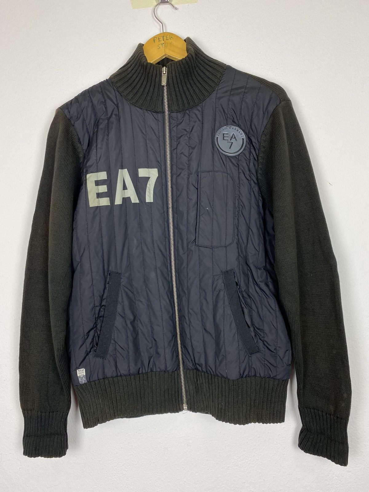 Emporio Armani Emporio Armani Quilted Fleece Jacket Style. Size US M / EU 48-50 / 2 - 2 Thumbnail