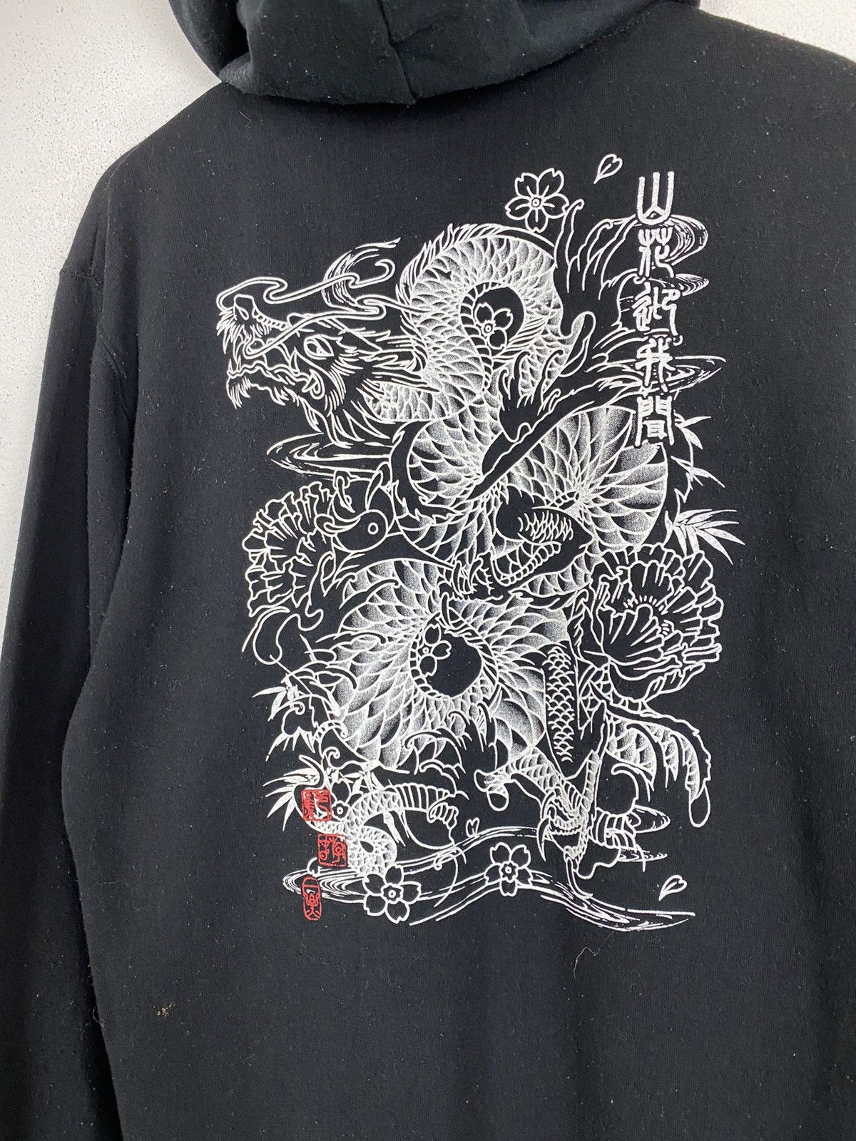 Dragonfly × Japanese Brand Ryu kye Japanesse Fashion Dragon Design Hoddies Size US L / EU 52-54 / 3 - 5 Thumbnail