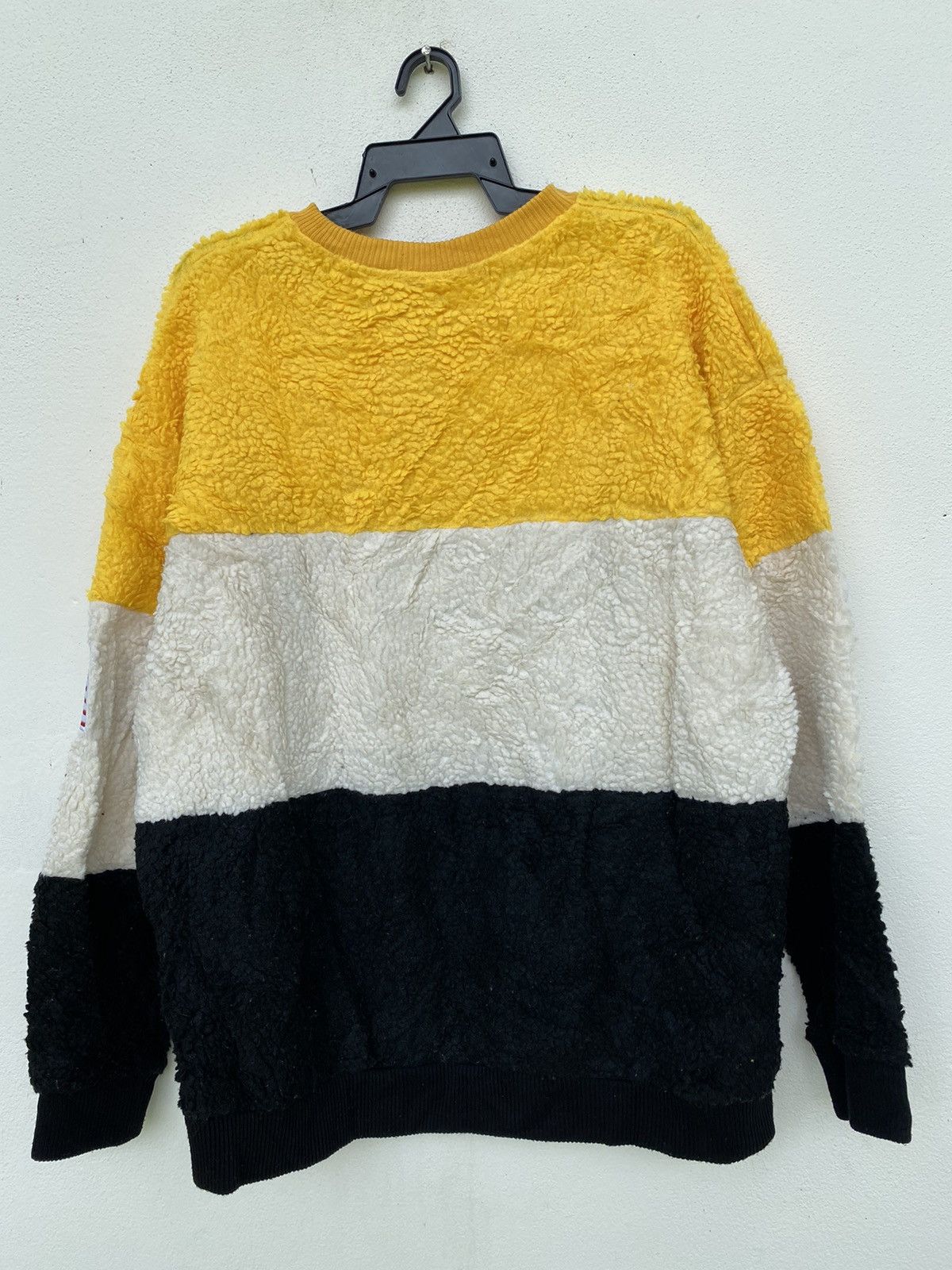 Japanese Brand USA Logo Sherpa Sweatshirt by Suggestions Size US L / EU 52-54 / 3 - 4 Thumbnail