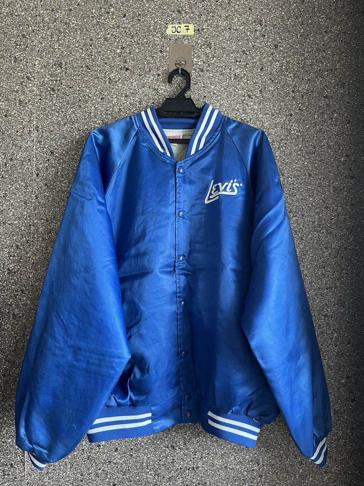 Other Vintage 80s Levi’s Strauss Nylon Jacket jc7 Size US L / EU 52-54 / 3 - 2 Thumbnail