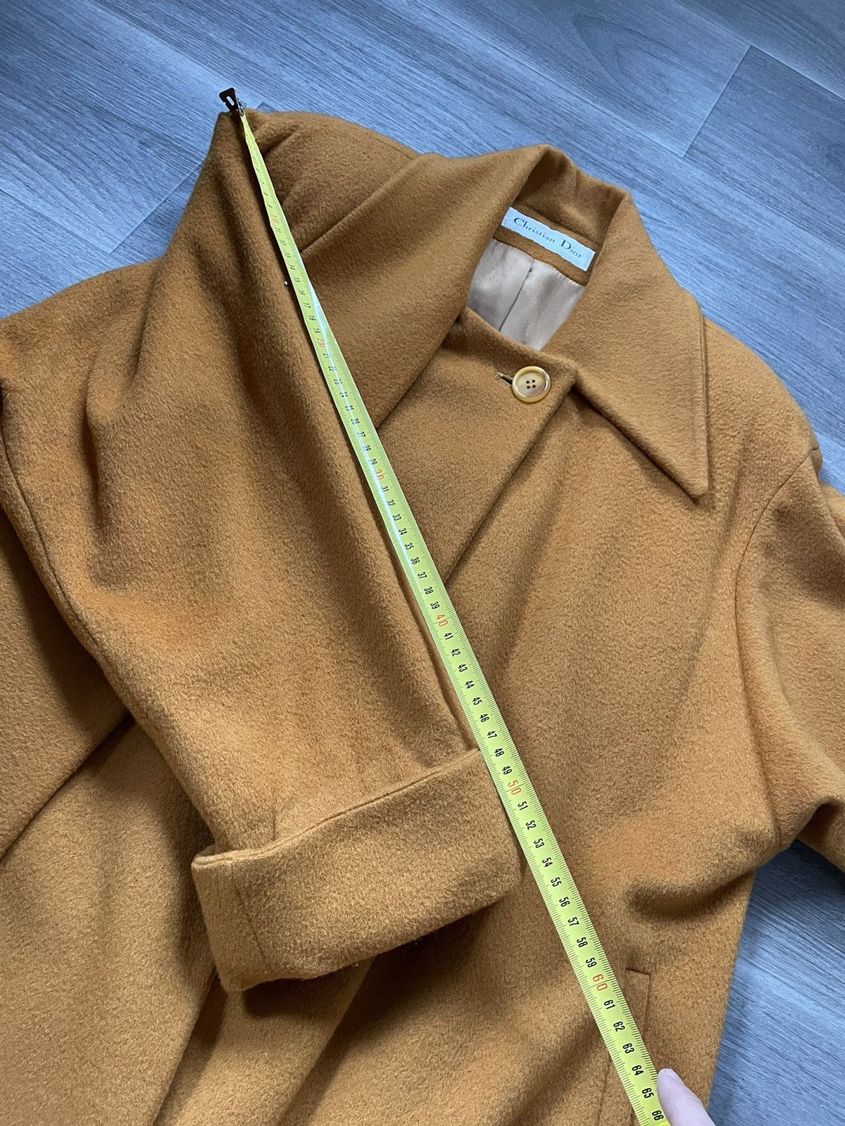 Christian Dior Monsieur Christian Dior vintage wool coat Size L / US 10 / IT 46 - 9 Thumbnail