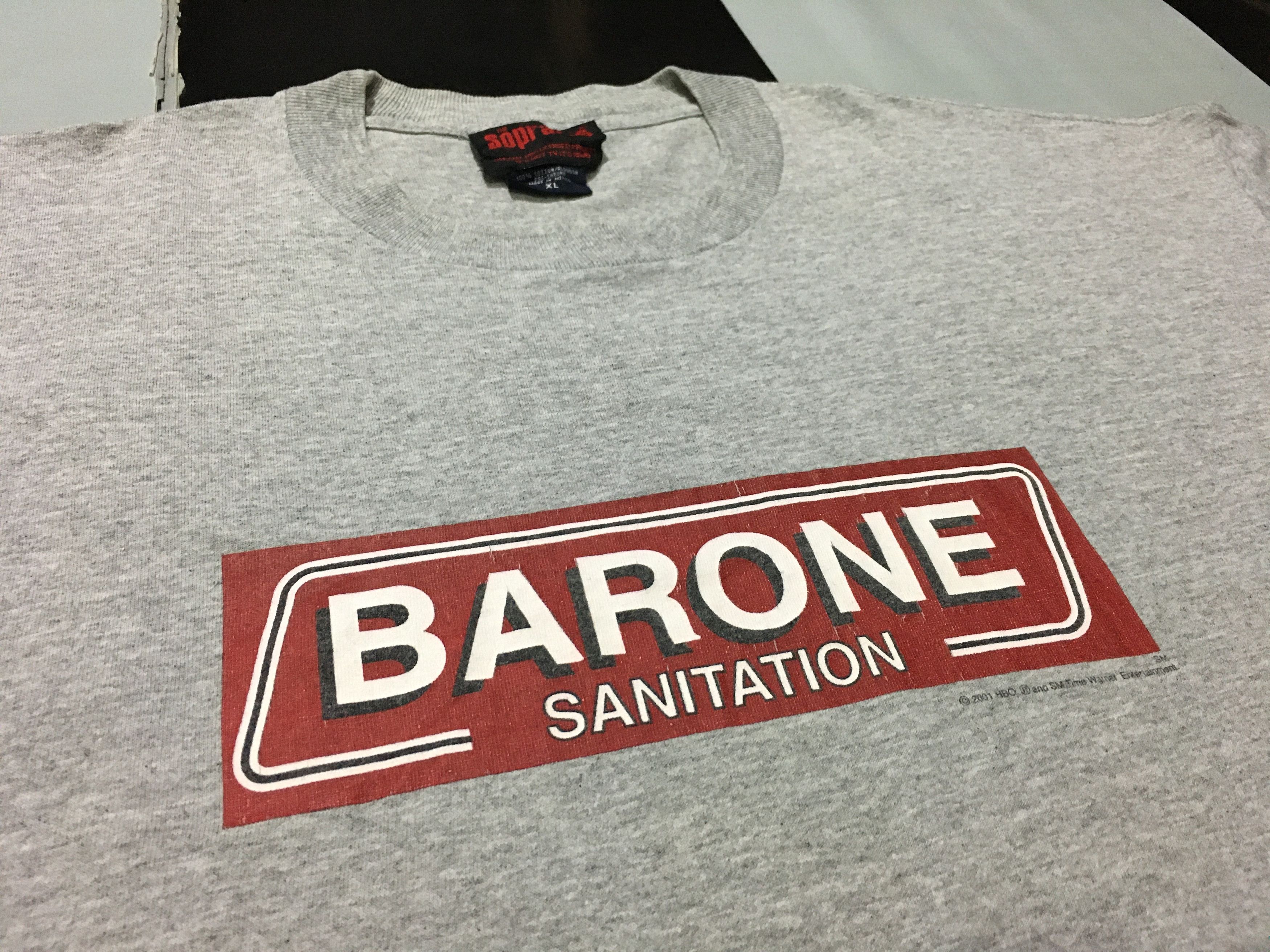 Vintage Vintage The Sopranos Shirt Dick Barone Sanitation 2001 HBO Size US XL / EU 56 / 4 - 1 Thumbnail