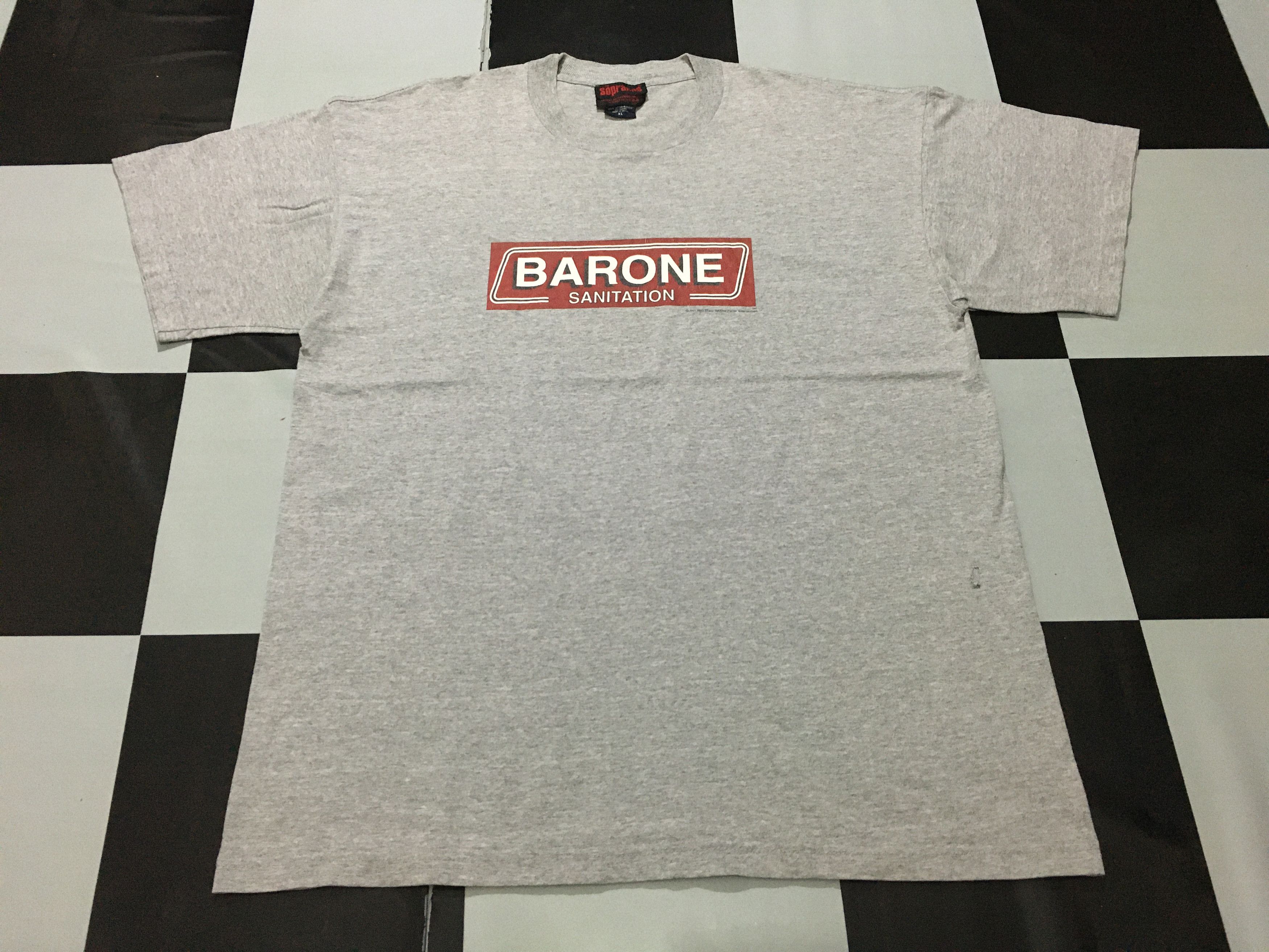 Vintage Vintage The Sopranos Shirt Dick Barone Sanitation 2001 HBO Size US XL / EU 56 / 4 - 2 Thumbnail