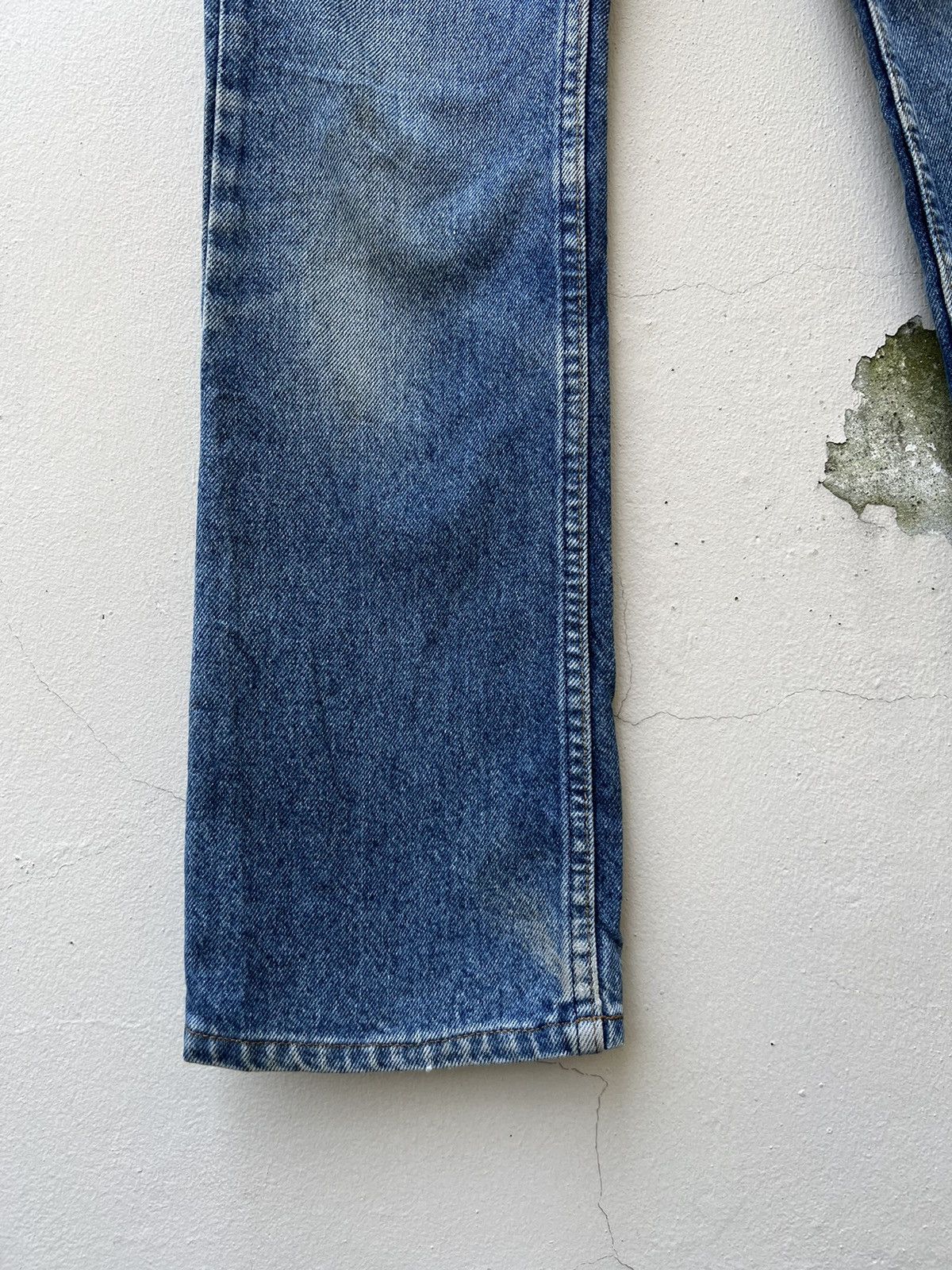Levi's × Vintage Vintage 1994 Levi’s 517 Fade Denim Flare Jeans R1 Size US 27 - 6 Thumbnail